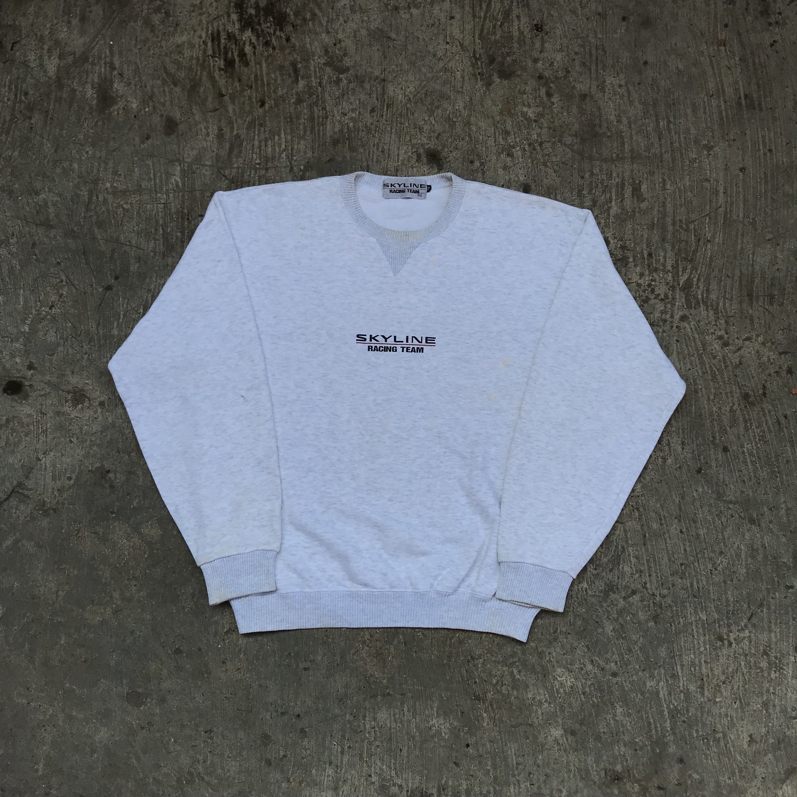 Vintage Vintage 90s Skyline Racing Team Sweatshirt Size M Size US M / EU 48-50 / 2 - 14 Thumbnail