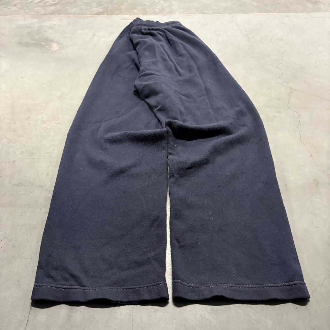 Gap × Vintage Crazy Vintage Y2K/2000s Baggy Wideleg Navy Blue Gap Sweatpants! Size US 30 / EU 46 - 6 Thumbnail