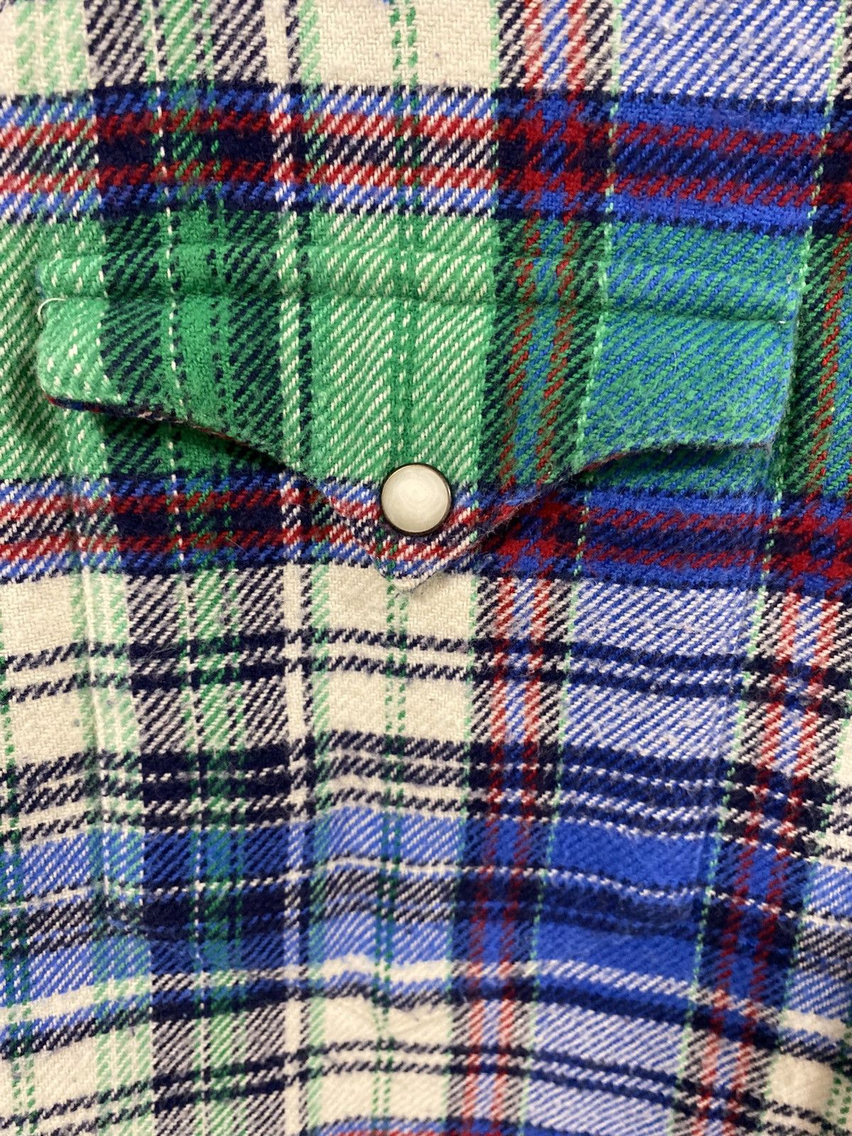 Polo Ralph Lauren Polo Ralph Lauren Western Checkered Pearl Snap Button Shirt Size US L / EU 52-54 / 3 - 4 Thumbnail