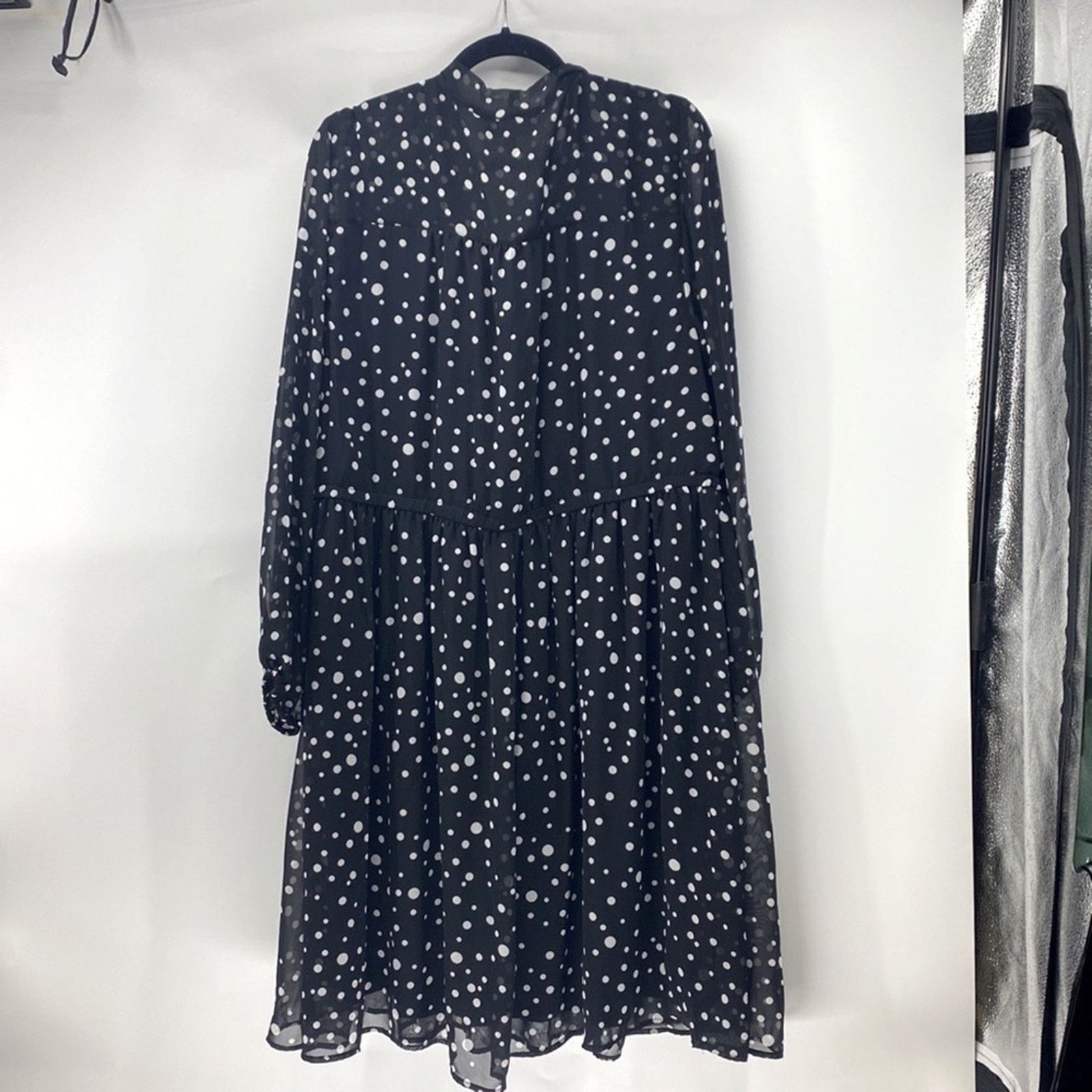 Other Lane Bryant black polka dot above knee dress holiday sz 20 Size 3XL / US 20-22 - 10 Thumbnail