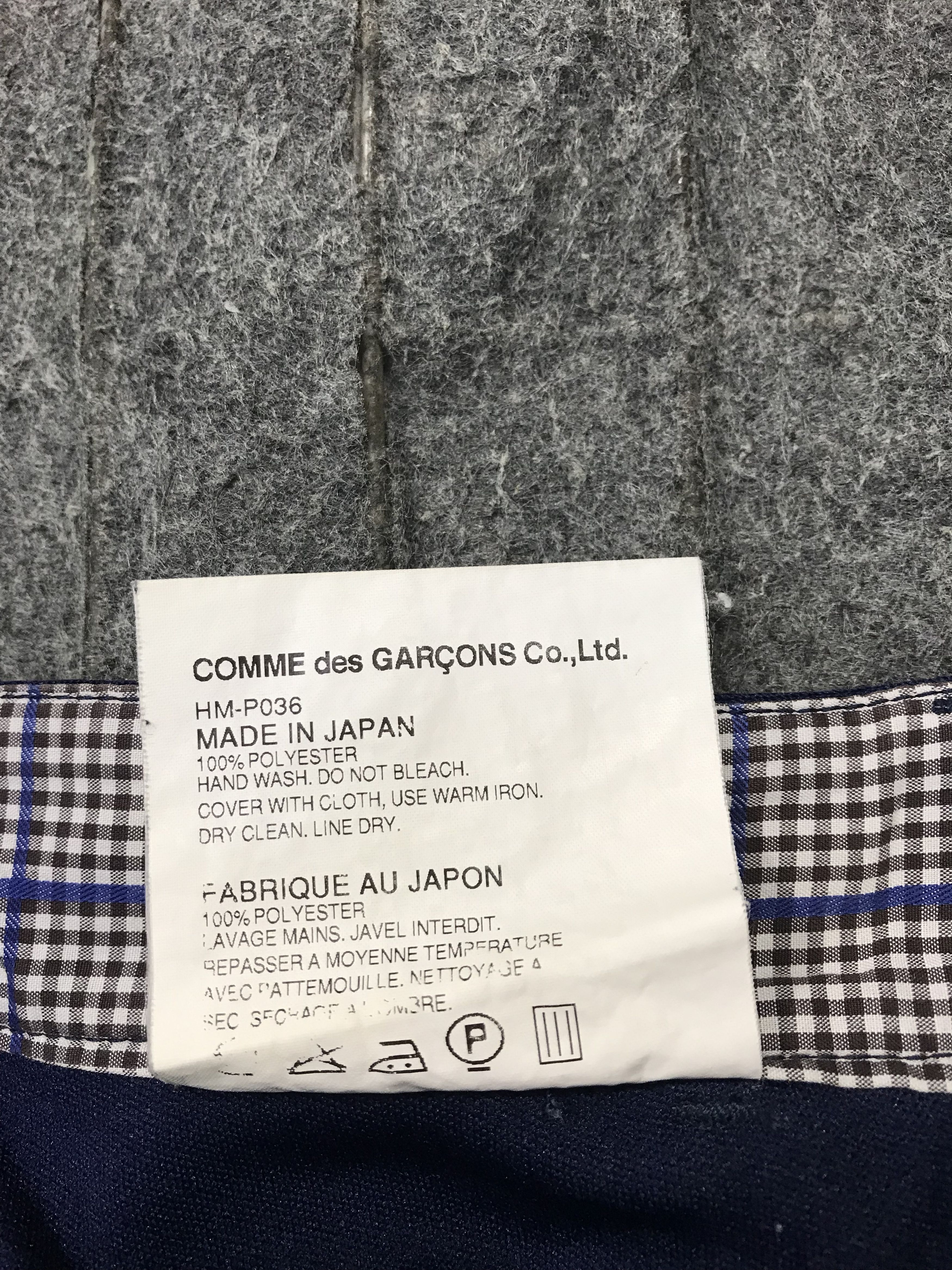 Comme des Garcons × Japanese Brand Comme Des Garcon Homme Slack Pant Trouser Fits Size 30 31 Size US 30 / EU 46 - 6 Thumbnail