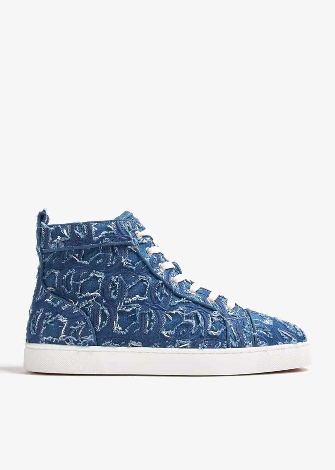 Christian Louboutin Christian Louboutin Louis Denim Sneakers Size US 9 / EU 42 - 1 Thumbnail