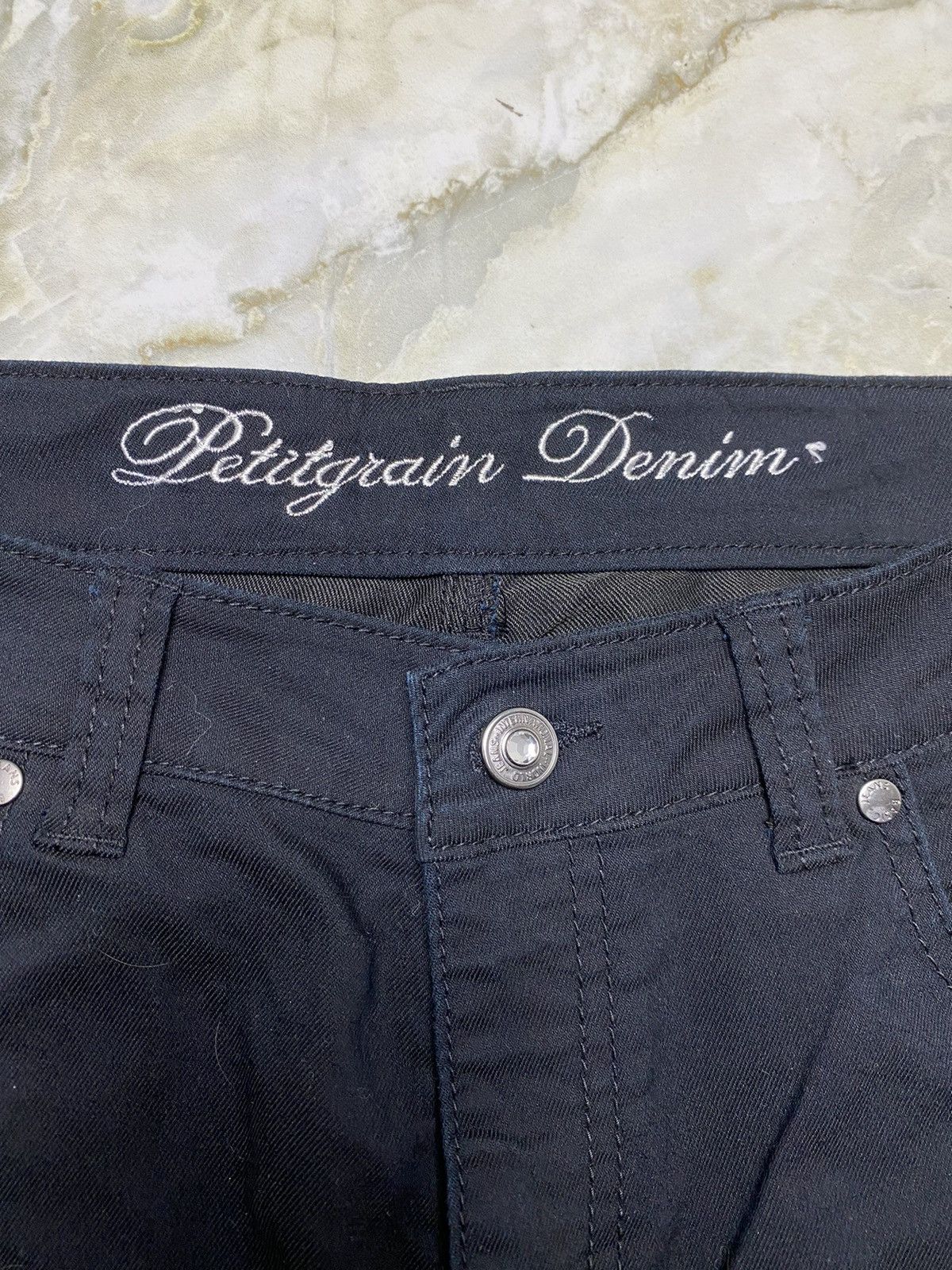 Japanese Brand Petitgrain Denim Jean Size 31" - 12 Thumbnail