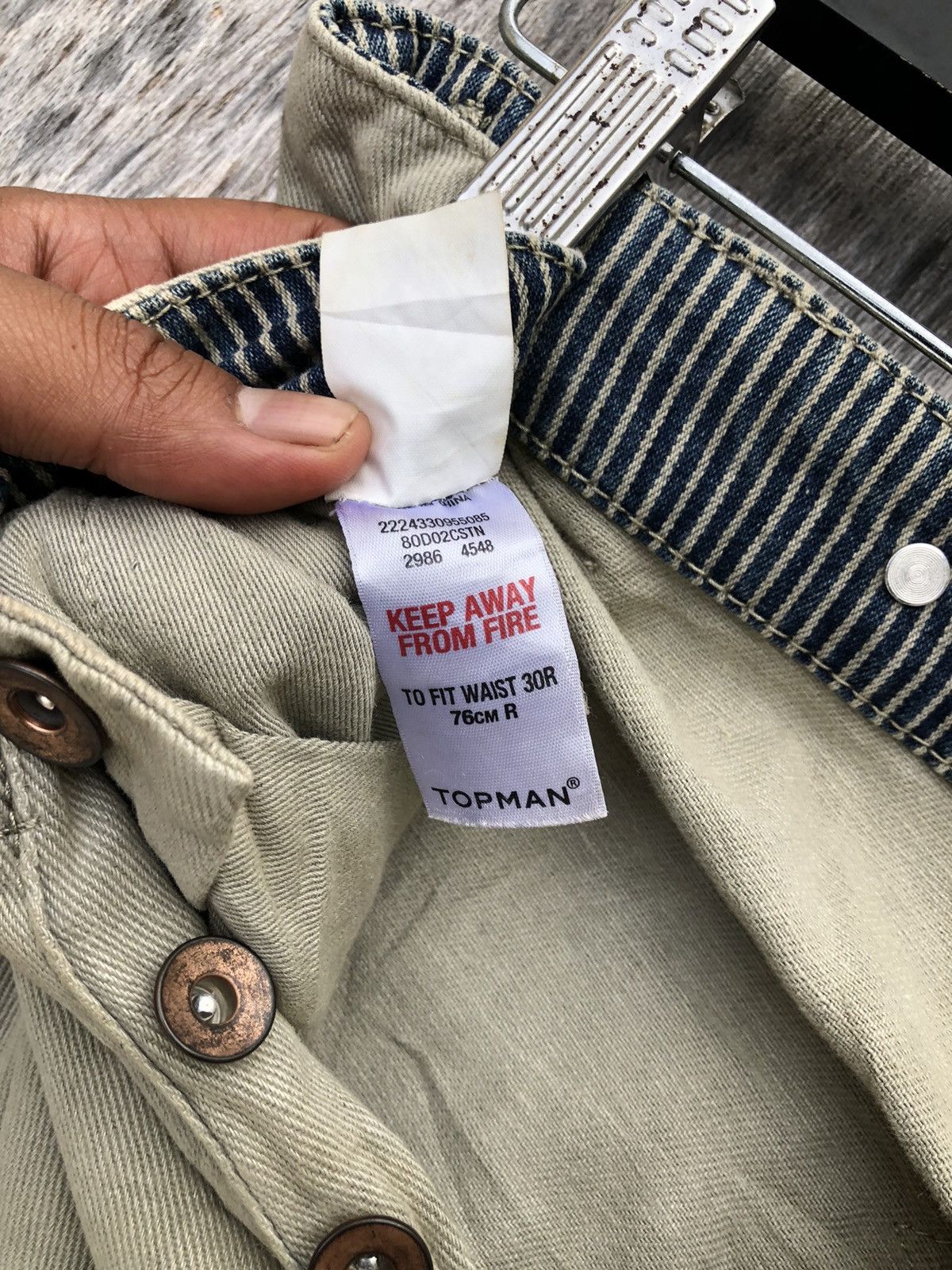 Japanese Brand × Seditionaries × Topman Designer Pants TopMan LTD Vintage Skinny Pattern Size US 32 / EU 48 - 10 Thumbnail