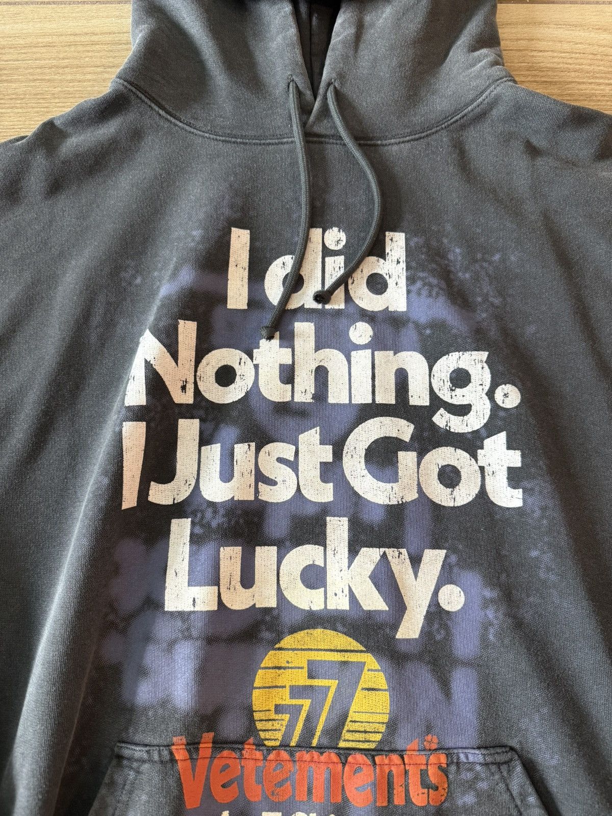 Vetements VETEMENTS I GOT LUCKY HOODIE Size US S / EU 44-46 / 1 - 2 Thumbnail