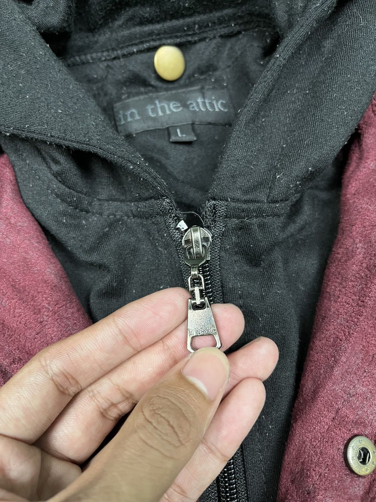In The Attic In The Attic Gothic Style With Hoodie Button Ups Size US M / EU 48-50 / 2 - 8 Thumbnail