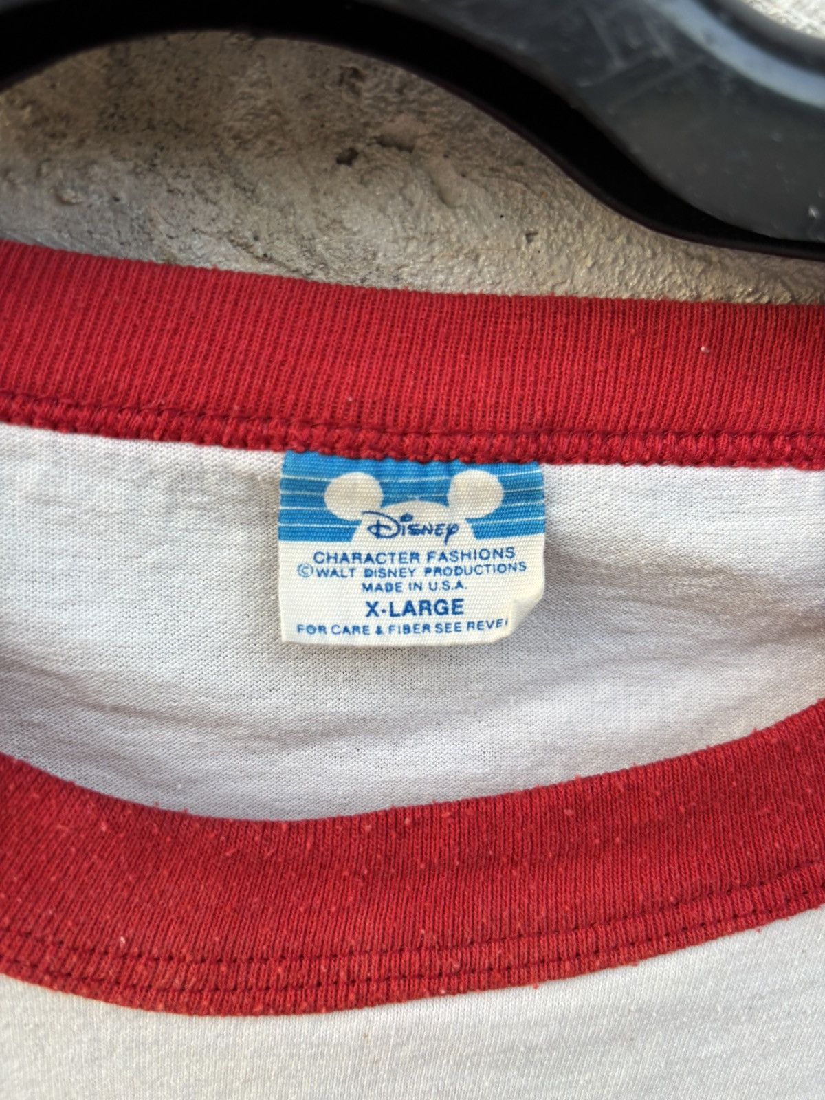 Vintage Vintage 80s Walt Disney World Mickey Mouse Raglan Size US XL / EU 56 / 4 - 6 Thumbnail
