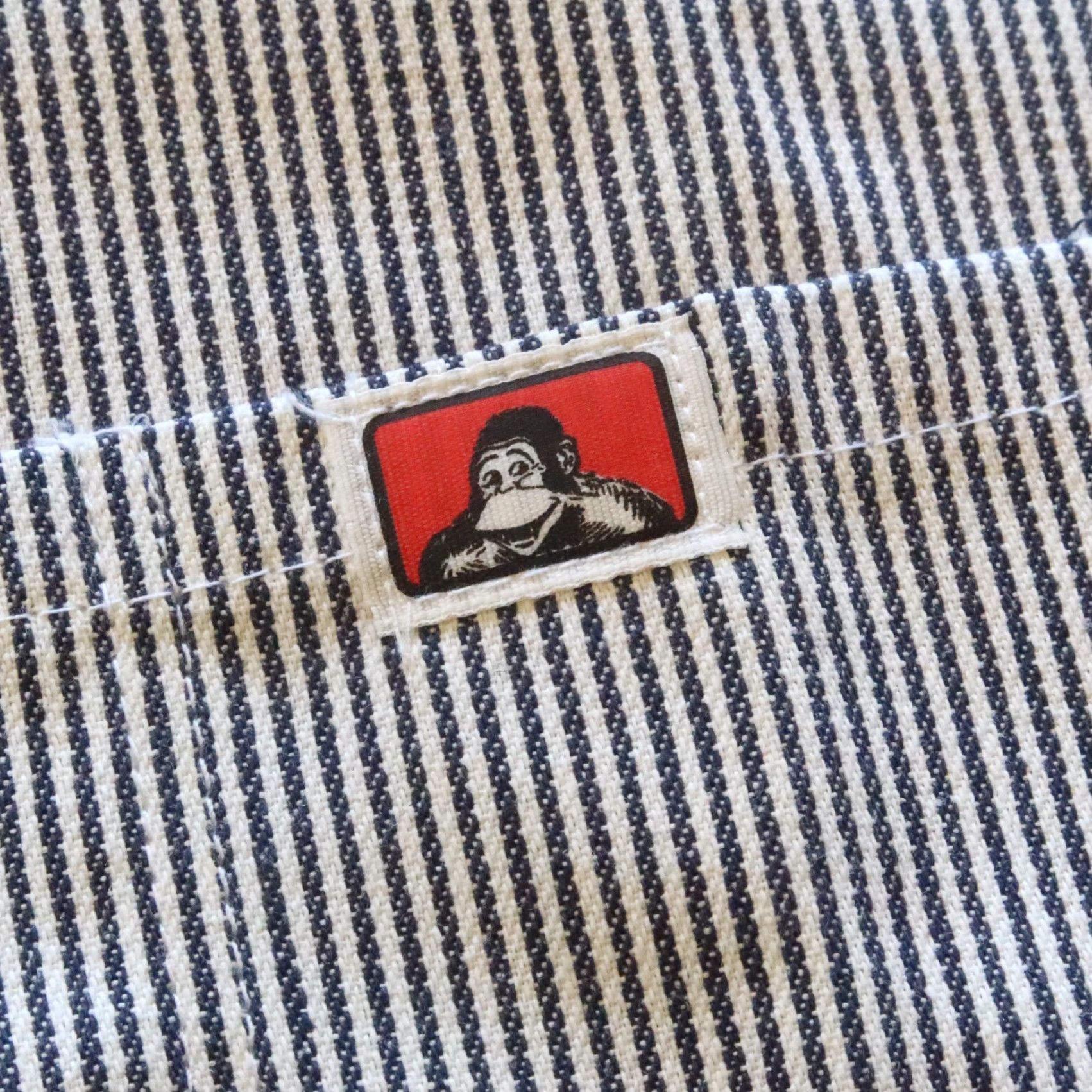 Ben Davis VINTAGE Ben Davis Work Shirt Union Made in USA Yellow Tag L Blue Ben Davis Shirt Mens 80s style? Size US L / EU 52-54 / 3 - 6 Thumbnail