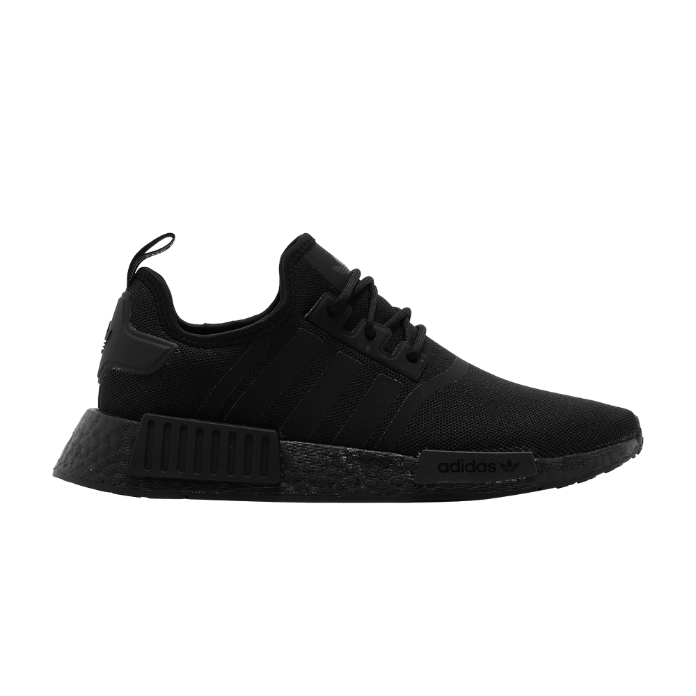 image of Adidas Nmd_R1 Triple Black Shoes, Men's (Size 11)