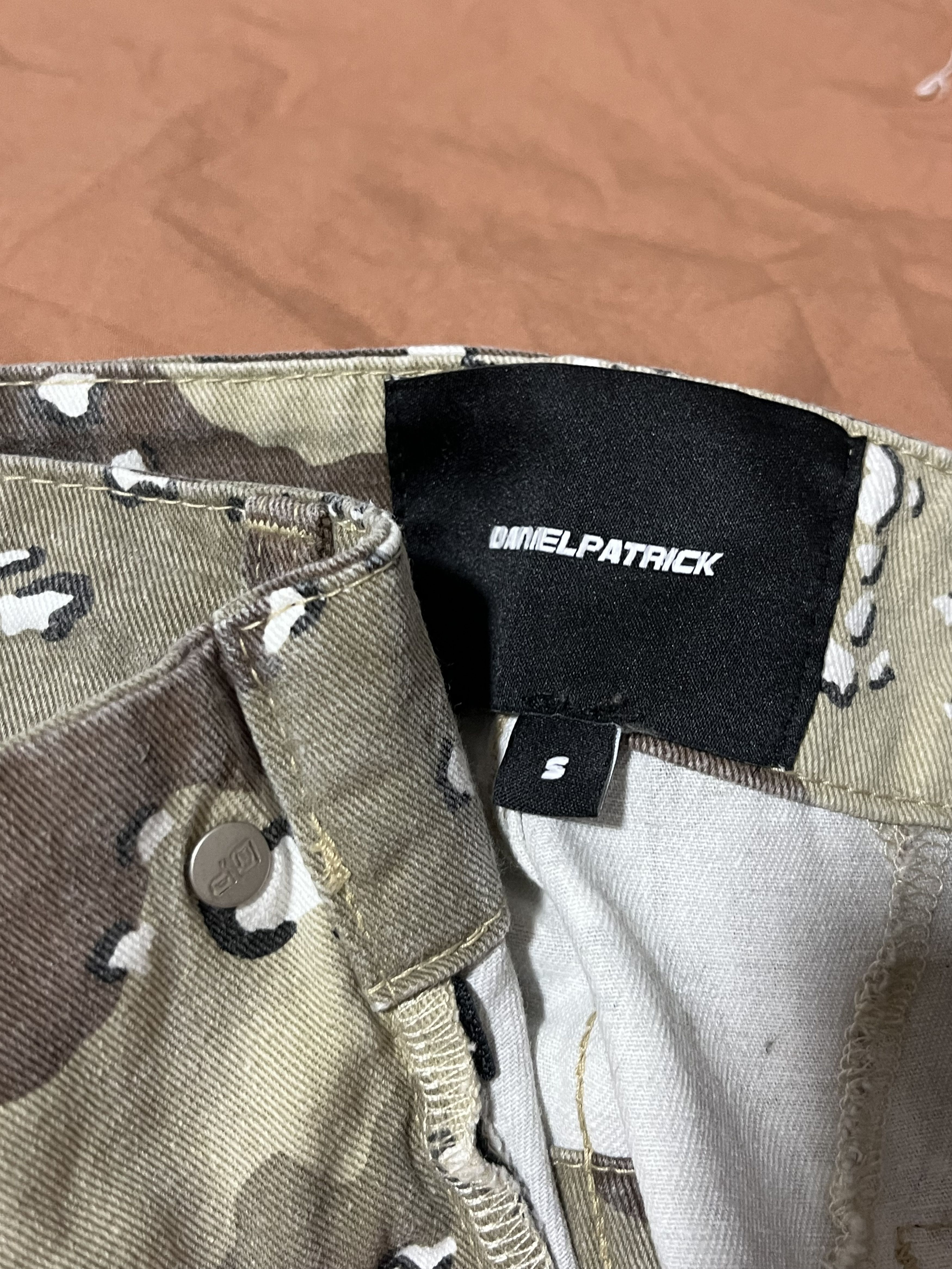 Daniel Patrick 7 Pocket Cargo Pants Desert Camo Size US 30 / EU 46 - 4 Thumbnail