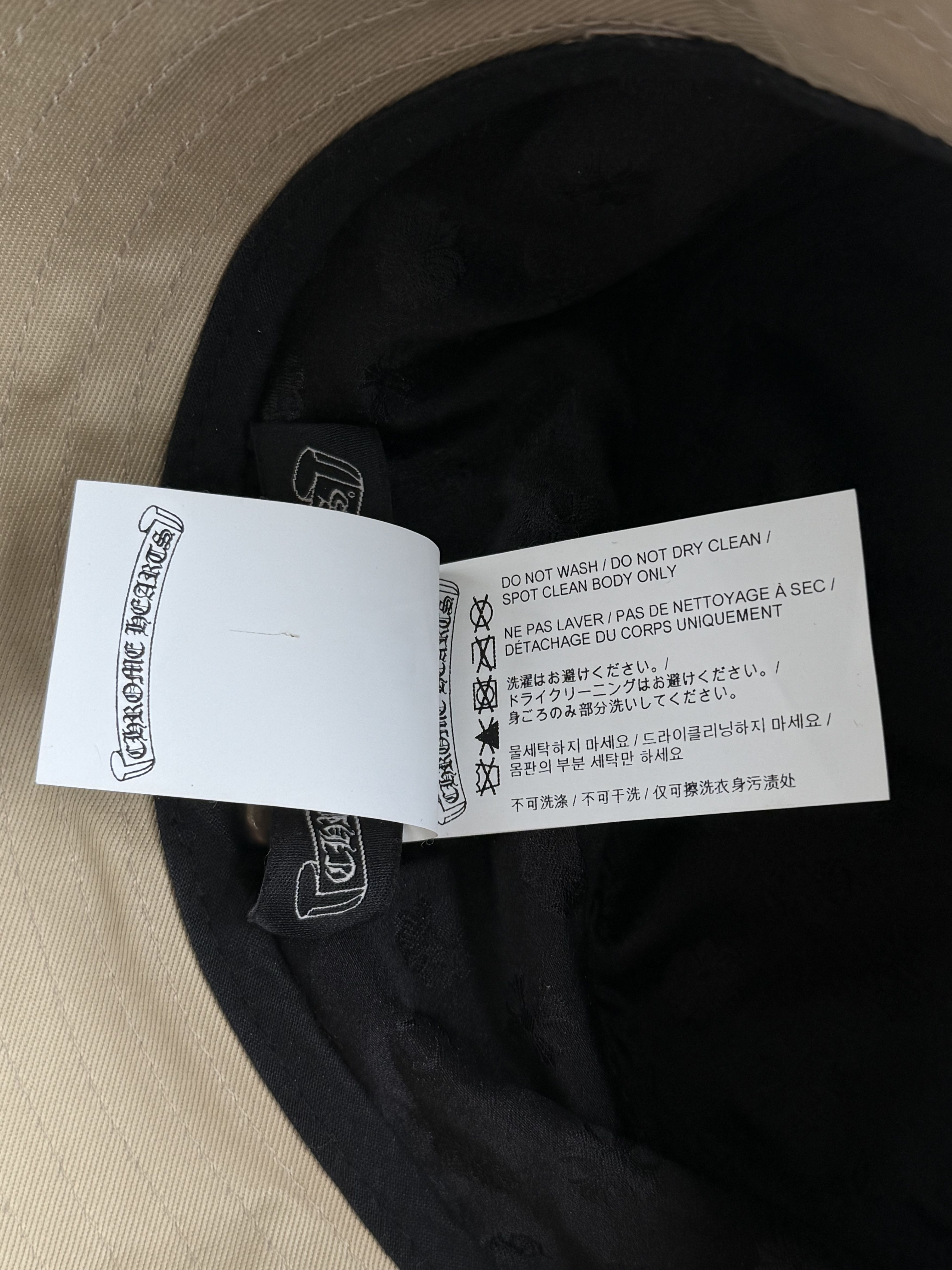 Chrome Hearts Chrome Hearts Matty Boy Beige 99 Eyes Bucket Hat Size ONE SIZE - 6 Thumbnail