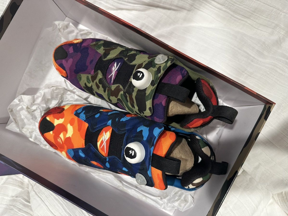 Reebok Bape x Reebok Instapump Fury Size US 8 / EU 41 - 7 Thumbnail