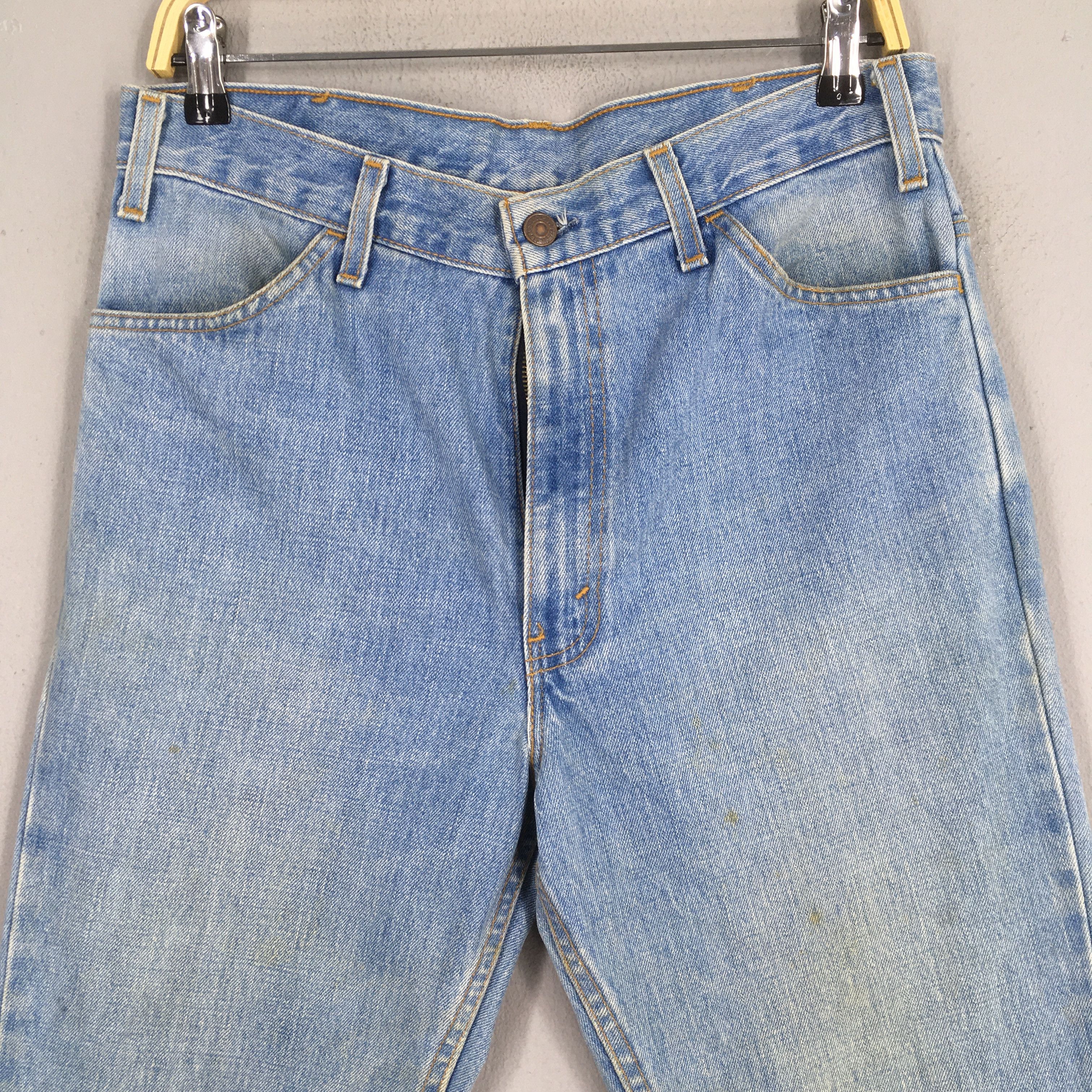 Levi's Size 31x30.5 Vintage Levis 517 Bootcut Flared Jeans S1527 Size US 31 - 2 Thumbnail