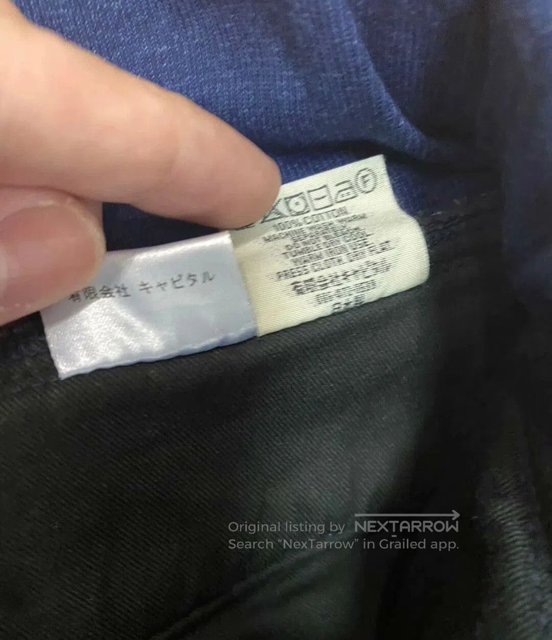 Kapital Kapital Vintage Indigo Chrysanthemum Jeans. Size US 26 / EU 42 - 7 Thumbnail