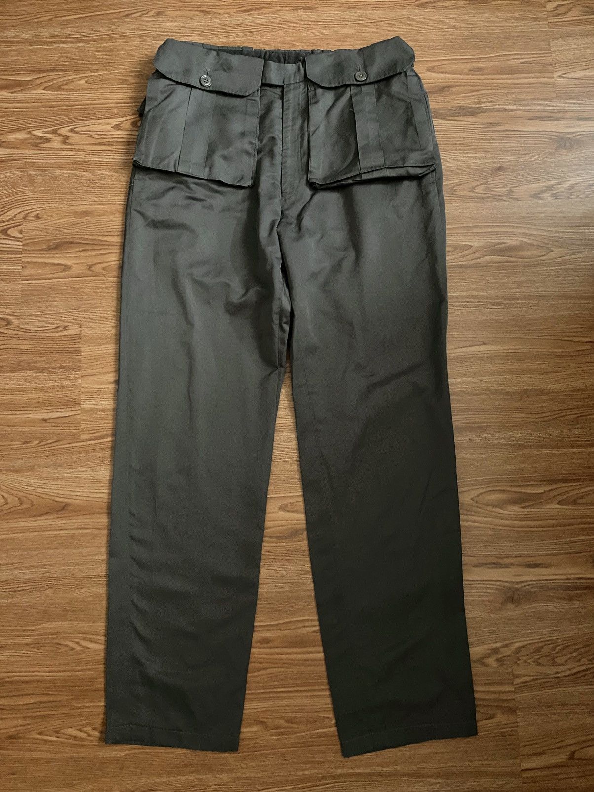 Yohji Yamamoto Yohji Yamamoto Pour Homme Cargo Pocket Pants SS01 Look13 Size US 32 / EU 48 - 3 Thumbnail