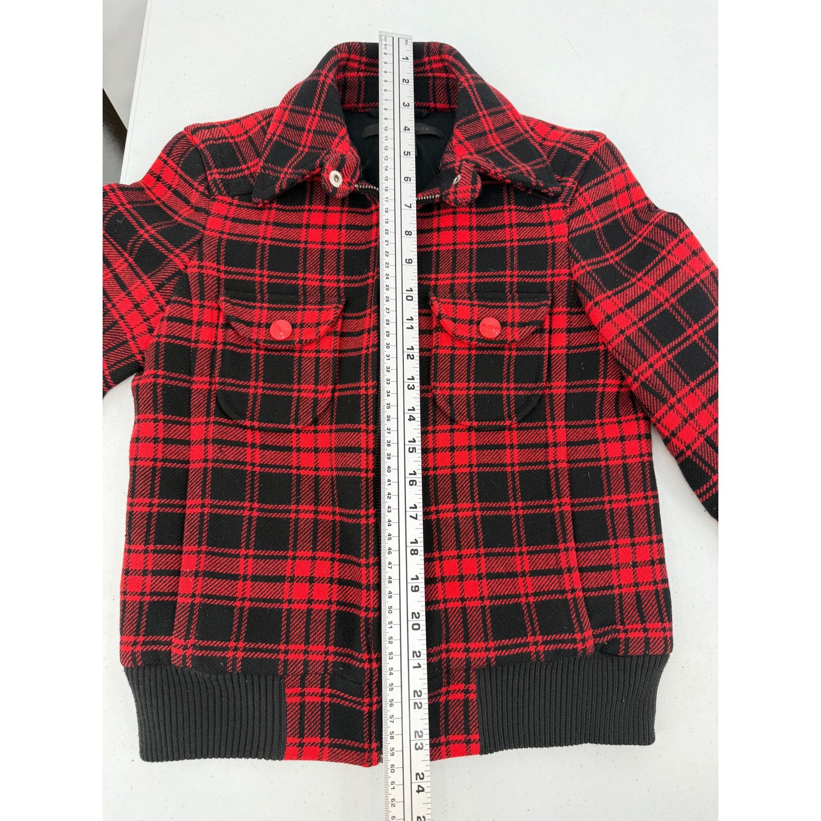 Marc Jacobs Marc Jacobs Wool Jacket Buffalo Plaid Size XS Y2K Vintage Size XS / US 0-2 / IT 36-38 - 13 Thumbnail