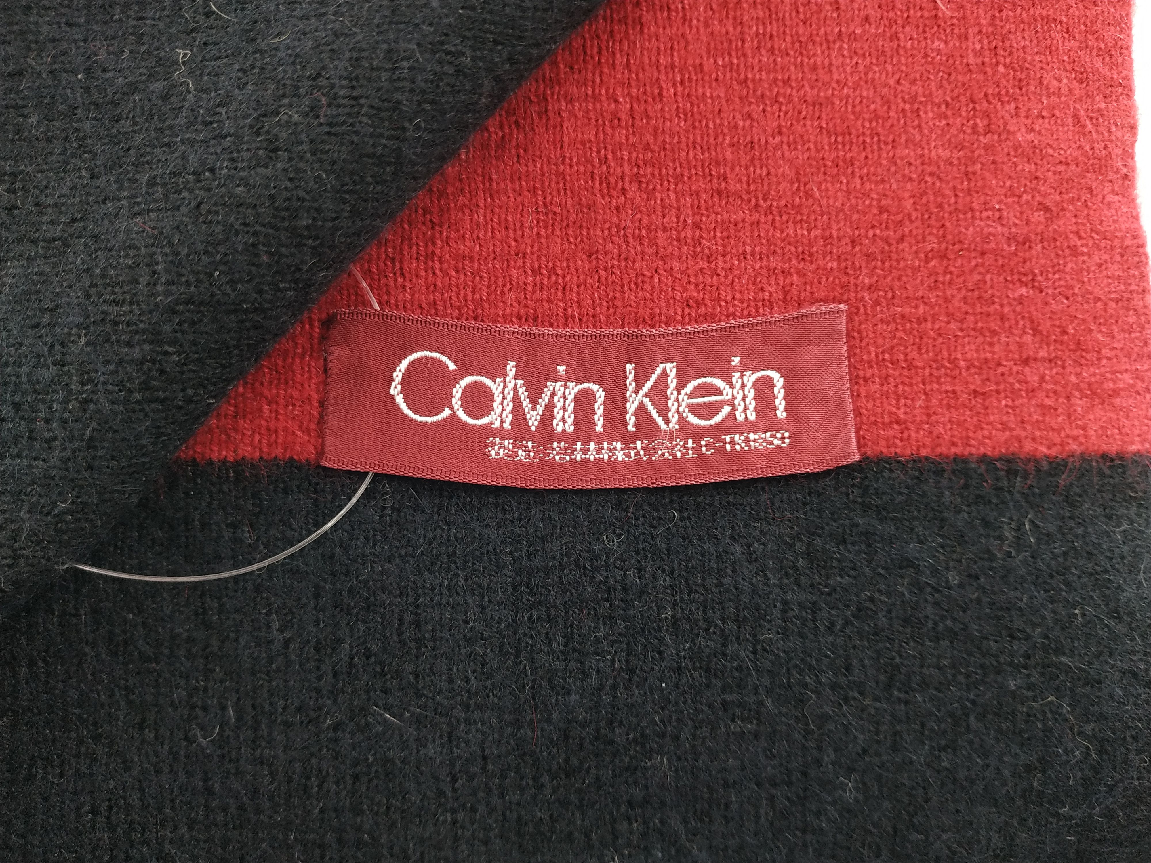 Calvin Klein Vintage Calvin Klein Scarf/Muffler/Neckwear MF460 Size ONE SIZE - 5 Thumbnail
