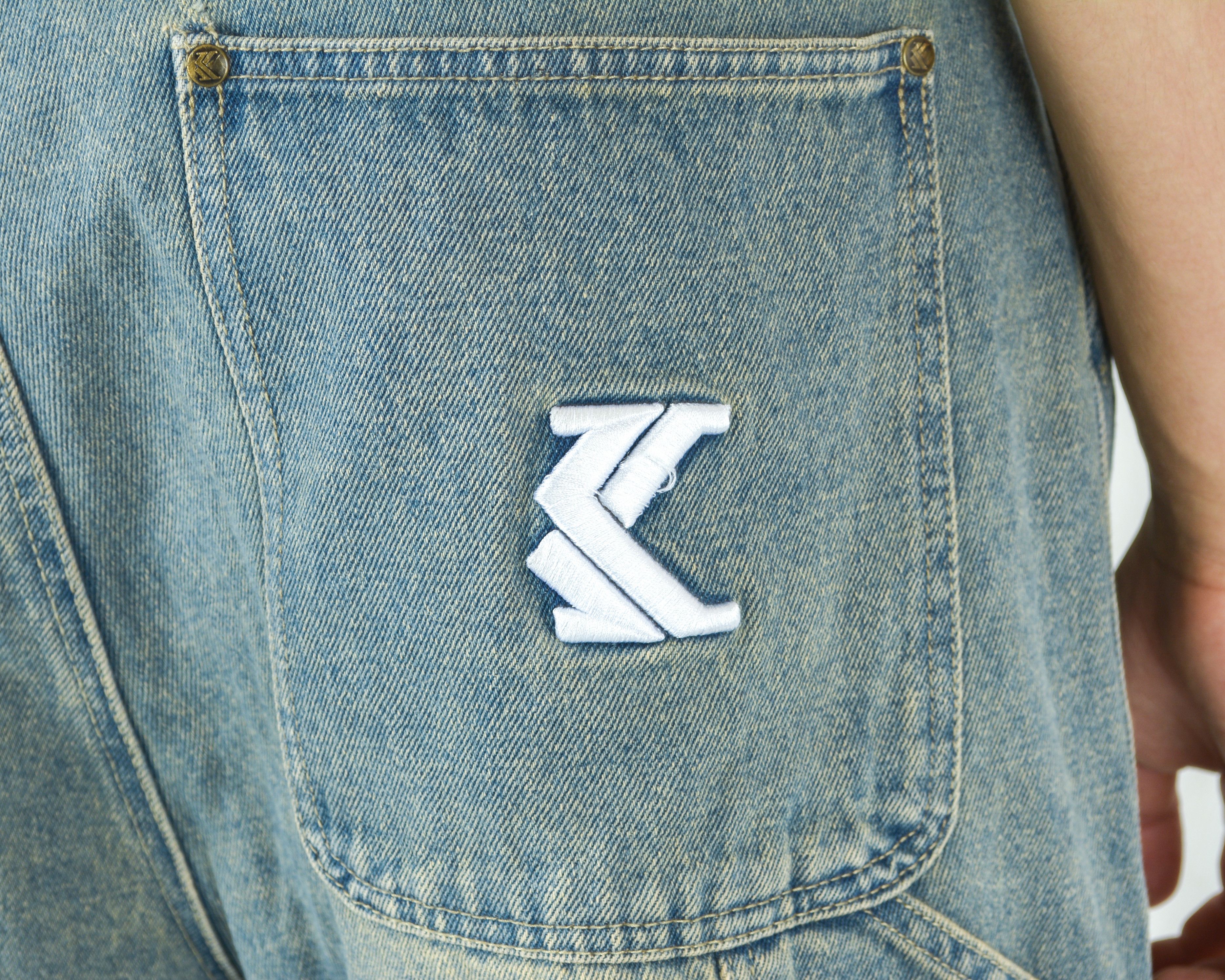 Karl Kani Men W40 L36 Relaxed Straight Jeans Denim Pants Trousers Rap Size US 40 / EU 56 - 6 Thumbnail