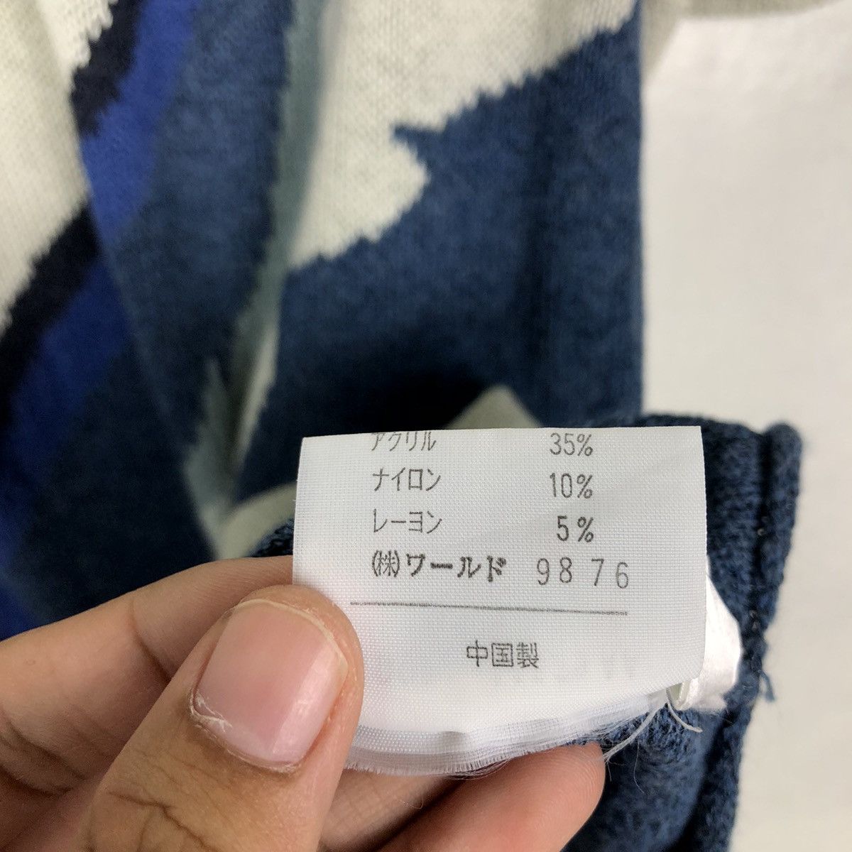 Japanese Brand 🔥90’s Vintage Knit Sweatshirt Short Sleeve Whale Big Logo Size US M / EU 48-50 / 2 - 11 Thumbnail