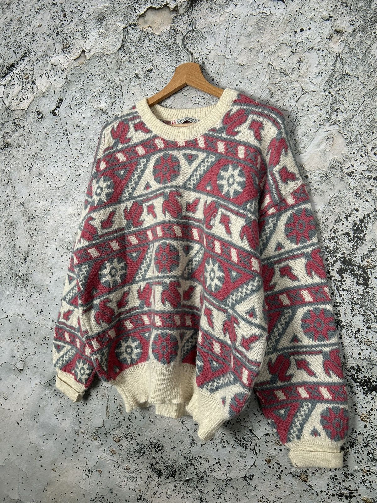 Vintage Vintage Conte Of Florence Alpaca Sweater 90s Archival Italy Size US L / EU 52-54 / 3 - 2 Thumbnail