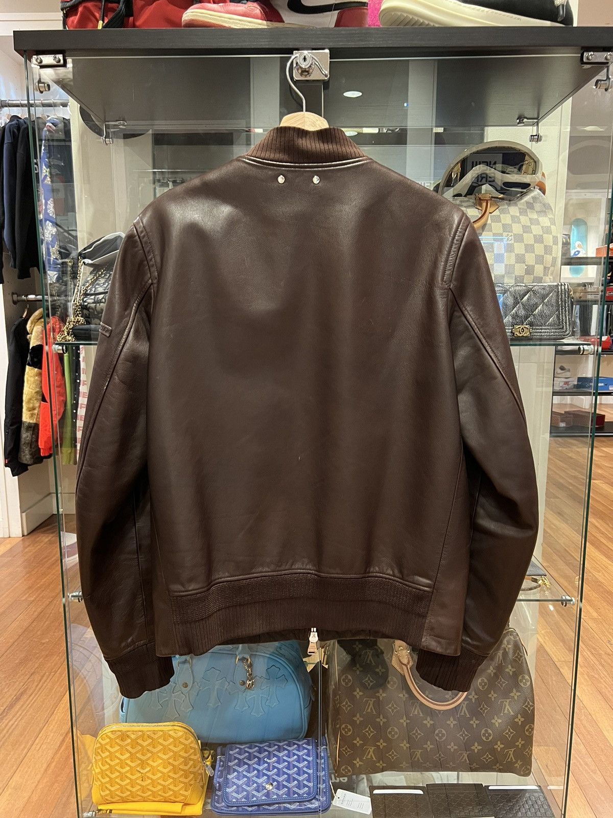 Louis Vuitton Louis Vuitton King Of Trunk Makers Leather Jacket Size US M / EU 48-50 / 2 - 15 Thumbnail
