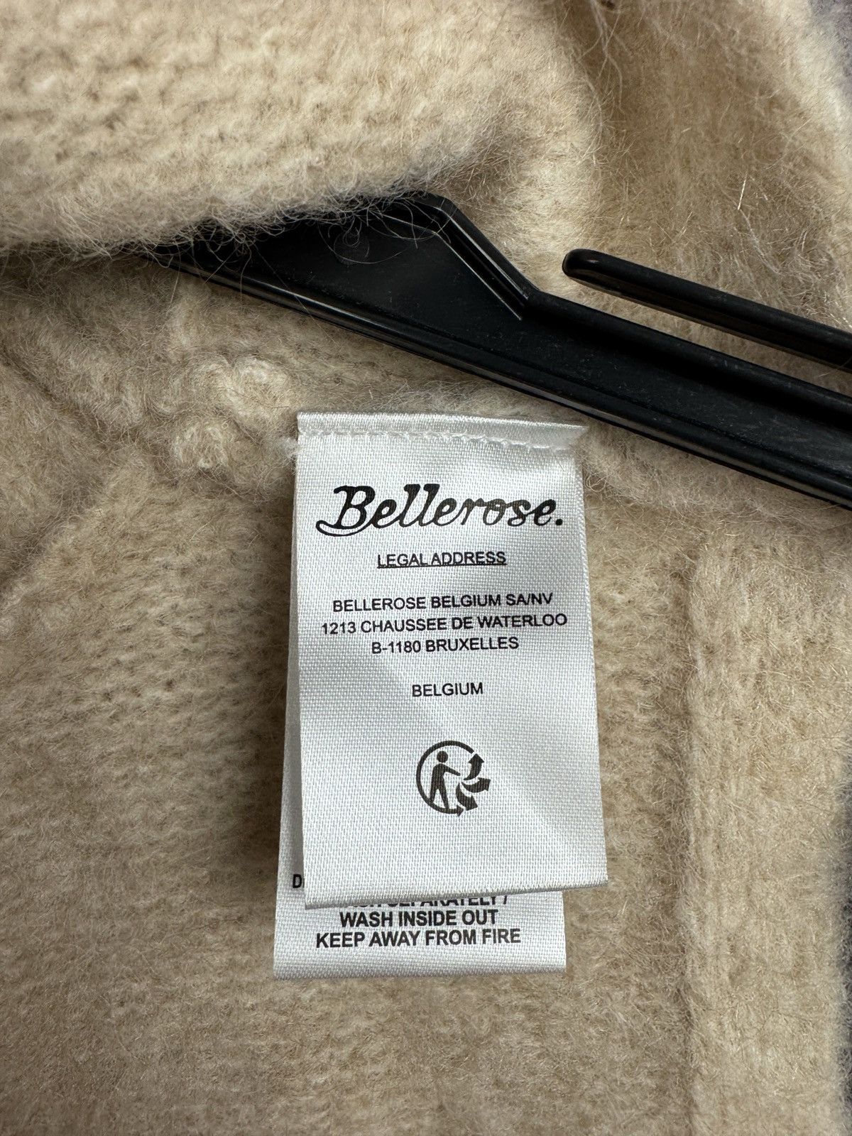 Bellerose Bellerose Womens Cream Sleeveless Turtleneck Vest Size S / US 4 / IT 40 - 9 Thumbnail