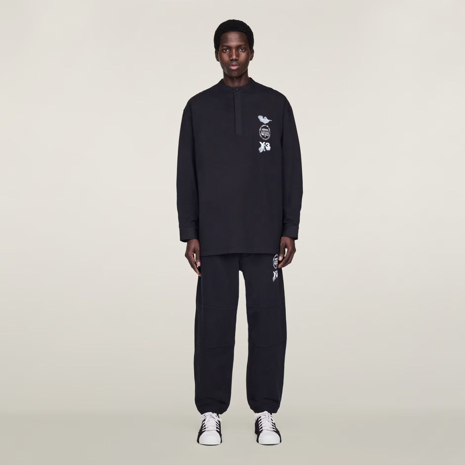 Adidas × Y-3 o1mle0526 Track Sweatpants & Joggers in Black Size US 30 / EU 46 - 2 Thumbnail