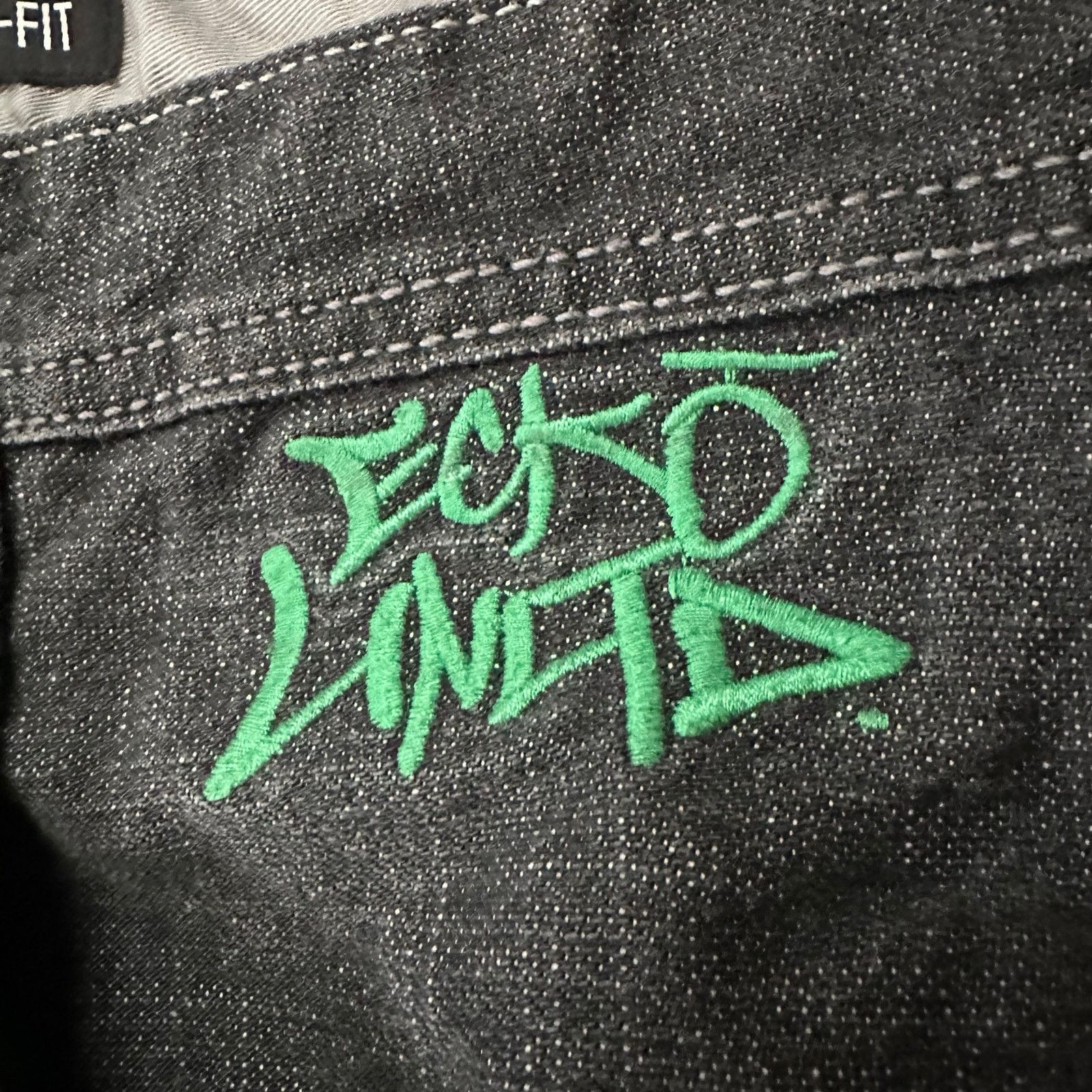 Ecko Unltd. × Vintage Rare Ecko Unltd Y2K Graffiti Baggy Jeans Skate 36x29 Size US 36 / EU 52 - 11 Thumbnail