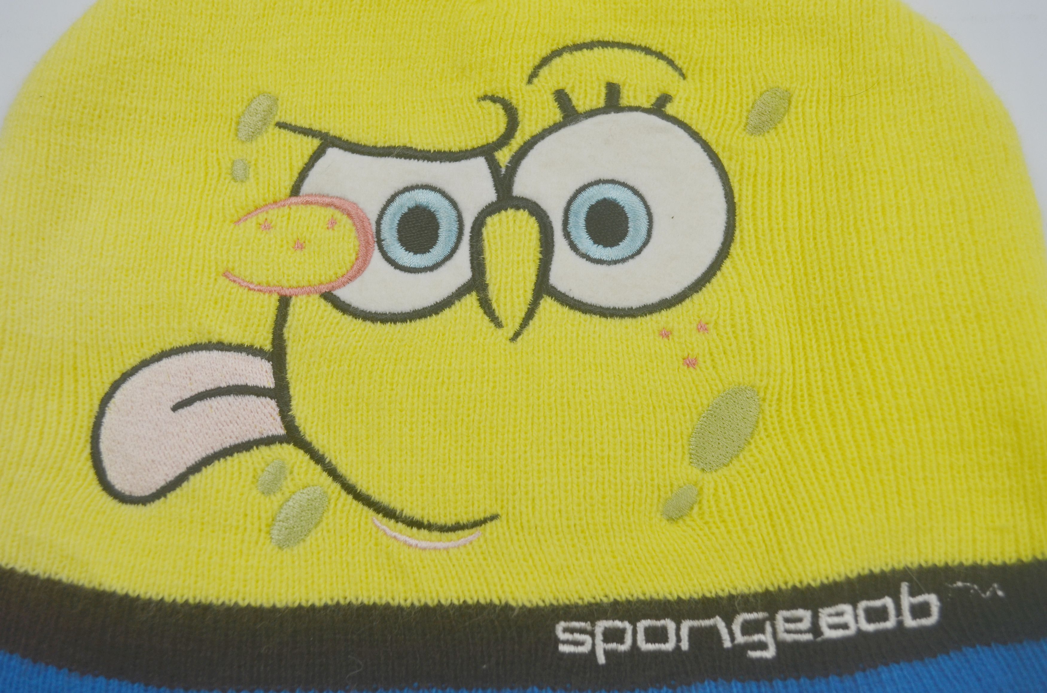 Nickelodeon 2008 Spongebob Nickelodeon Beanie Hats Size ONE SIZE - 2 Thumbnail