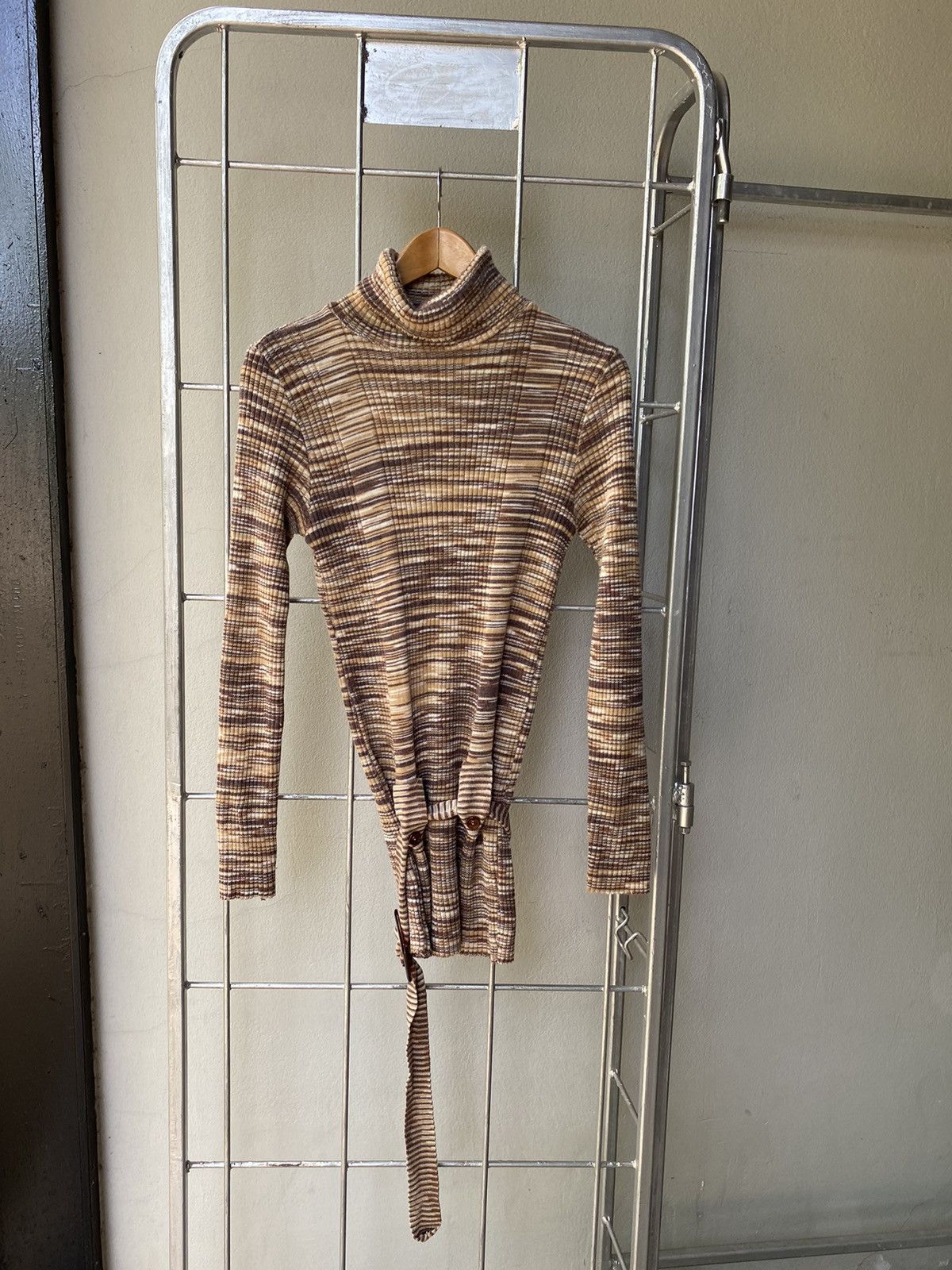 Morgan Homme Morgan Y2K multicolor knitted dress Size S / US 4 / IT 40 - 6 Thumbnail