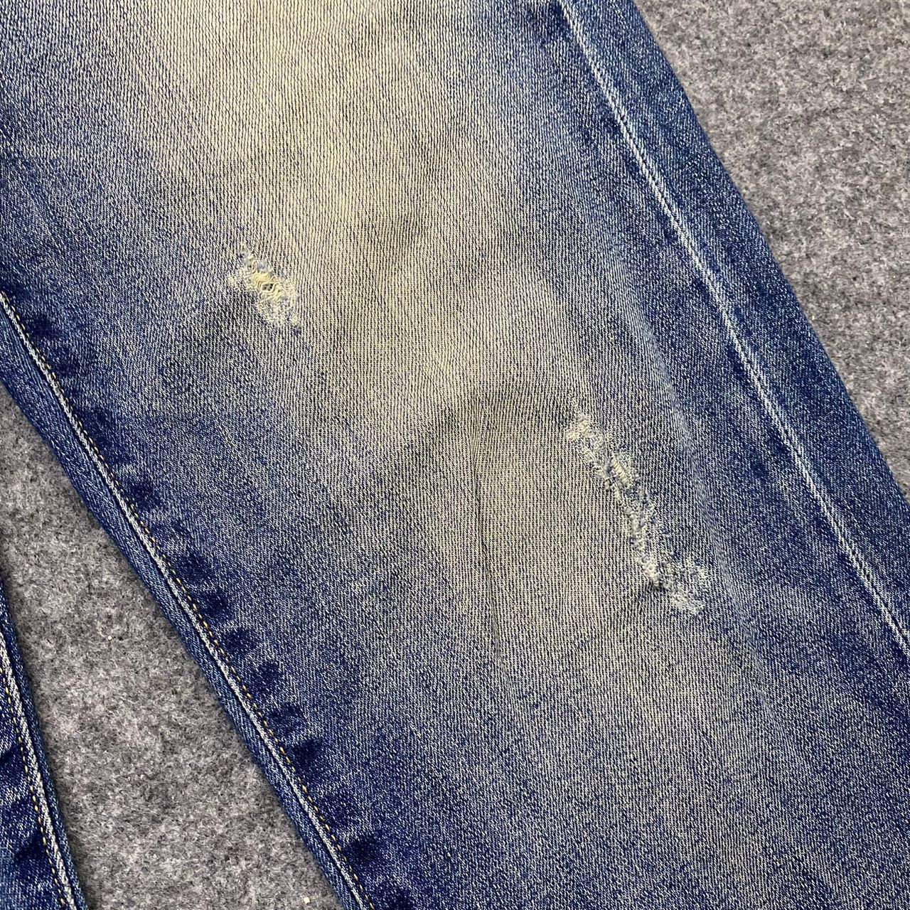 Uniqlo 💥Best Offer💥Vintage Uniqlo Jeans Distressed Denim Size US 32 / EU 48 - 12 Thumbnail