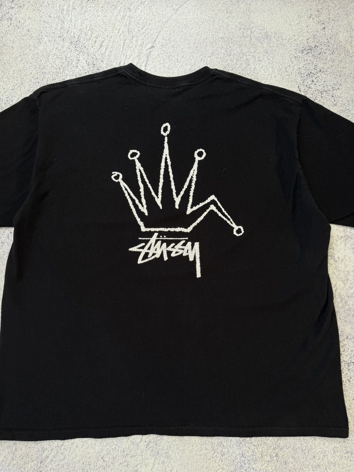 Stussy Vintage Stussy Crown T Shirt Y2K Size US XL / EU 56 / 4 - 22 Thumbnail