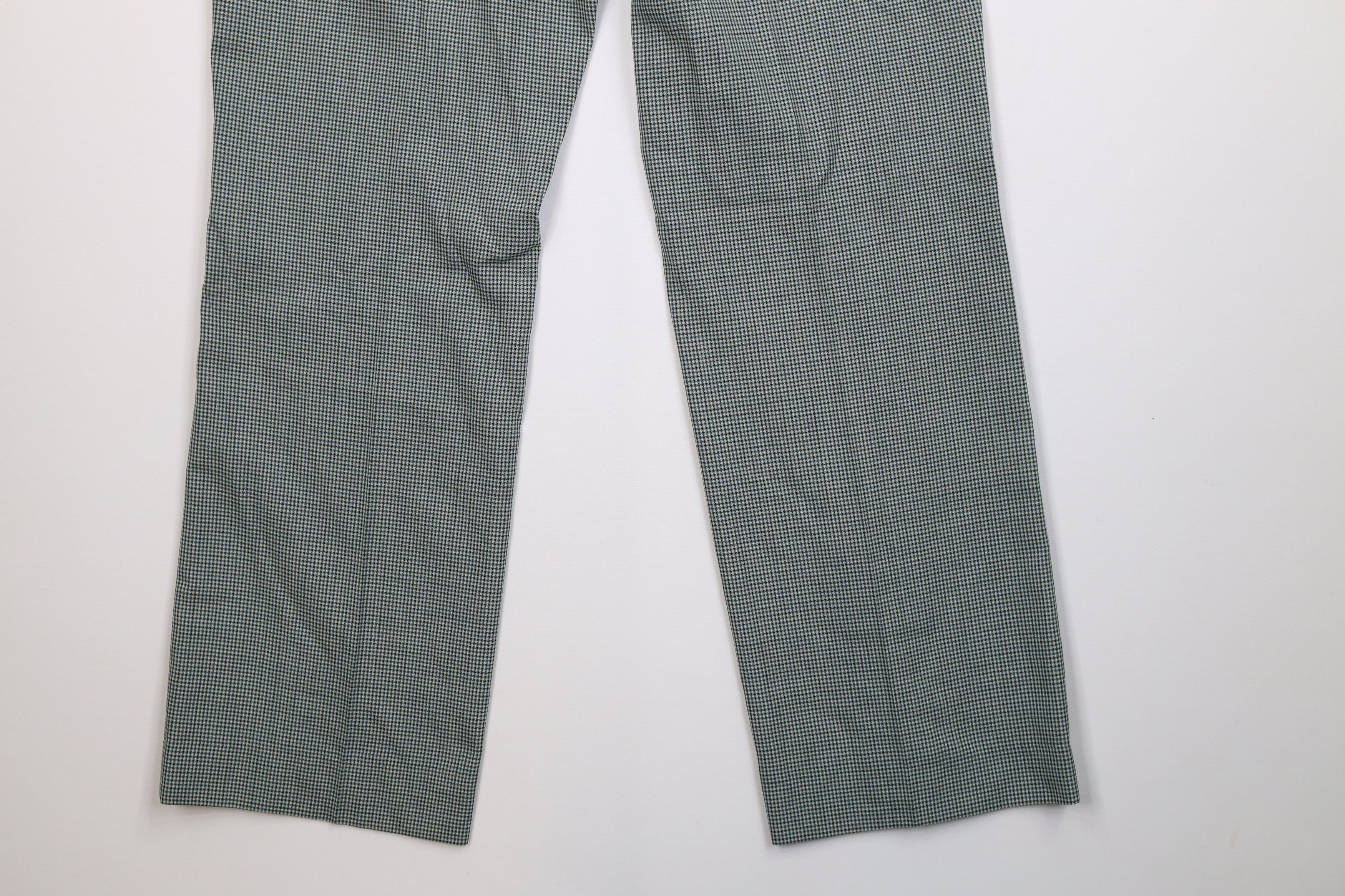 Vintage Vintage 70s Streetwear Flared Wide Leg Chino Pants Plaid USA Size US 32 / EU 48 - 13 Thumbnail