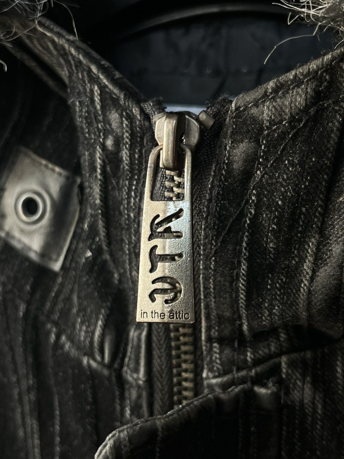 14th Addiction JAPANESE IN THE ATTIC FUR GOTHIC JACKET SEDITIONARIES PUNK Size US L / EU 52-54 / 3 - 10 Thumbnail