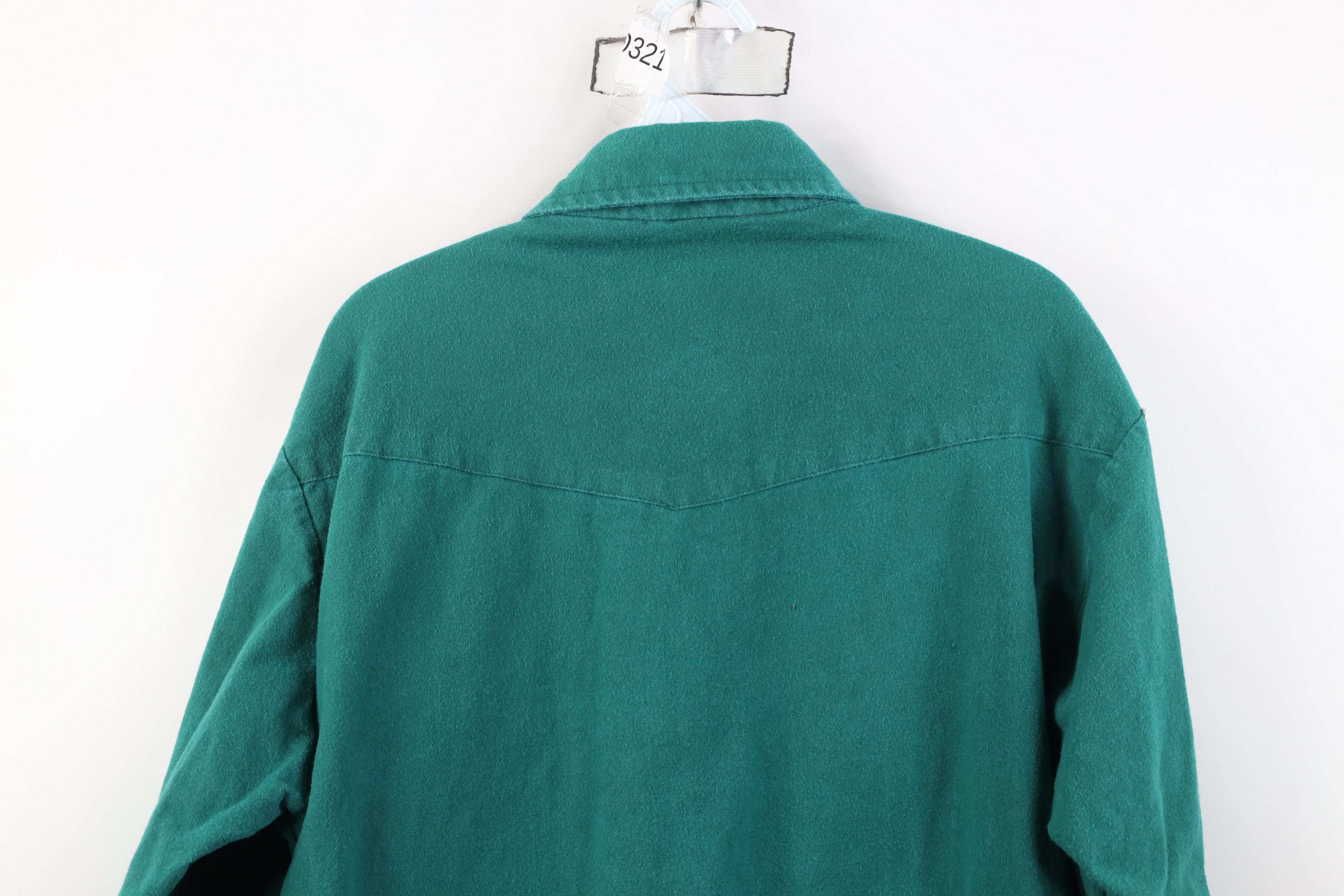 Vintage Vintage 70s Streetwear Western Chamois Cloth Snap Shirt Size US XL / EU 56 / 4 - 13 Thumbnail