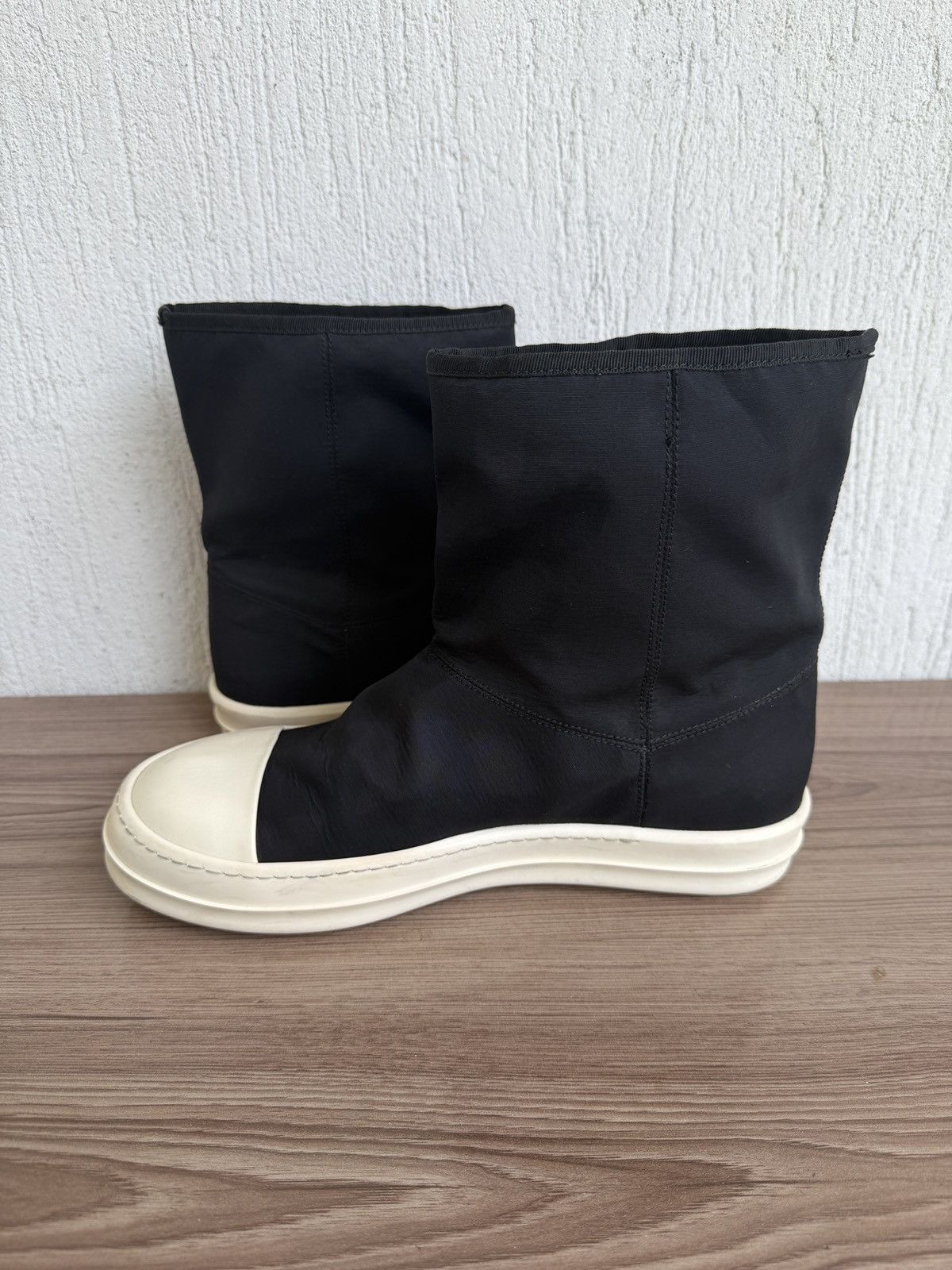 Rick Owens Drkshdw nylon ugg ankle boots ramones Size US 9.5 / EU 42-43 - 11 Thumbnail