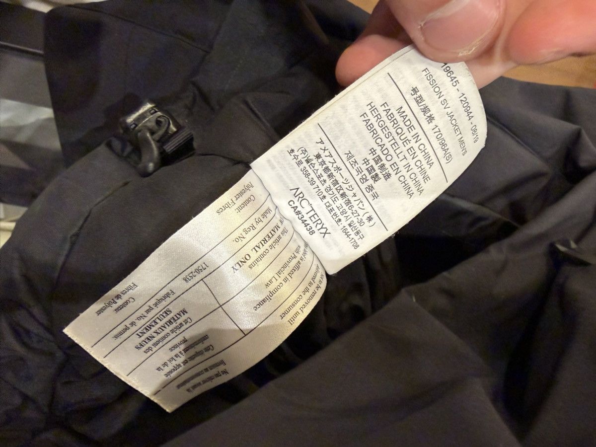 Arc'teryx Arc’Teryx Fission SV Jacket Size US S / EU 44-46 / 1 - 6 Thumbnail