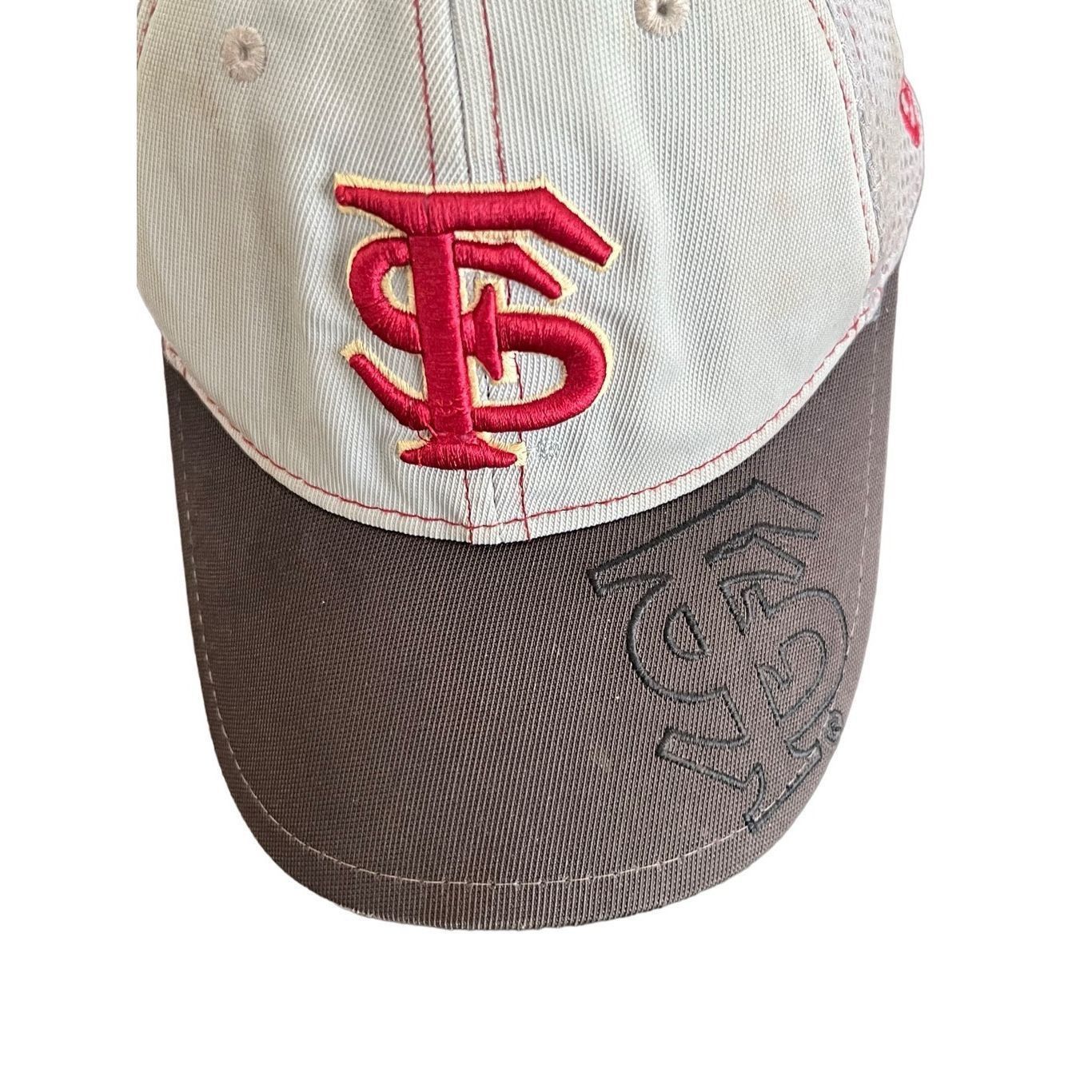 New Era Florida State University FSU Logo embroidered baseball Cap Size ONE SIZE - 13 Thumbnail