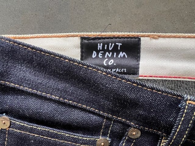 Hiut Denim Co. HIUT SLIMR WHITE SELVEDGE Size US 34 / EU 50 - 5 Thumbnail