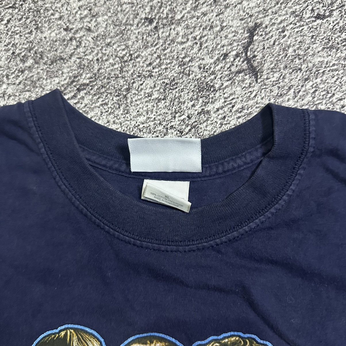 Vintage "ANNIVERSARY 75th THE THREE STOOGES VINTAGE TSHIRT" Size US XL / EU 56 / 4 - 4 Thumbnail