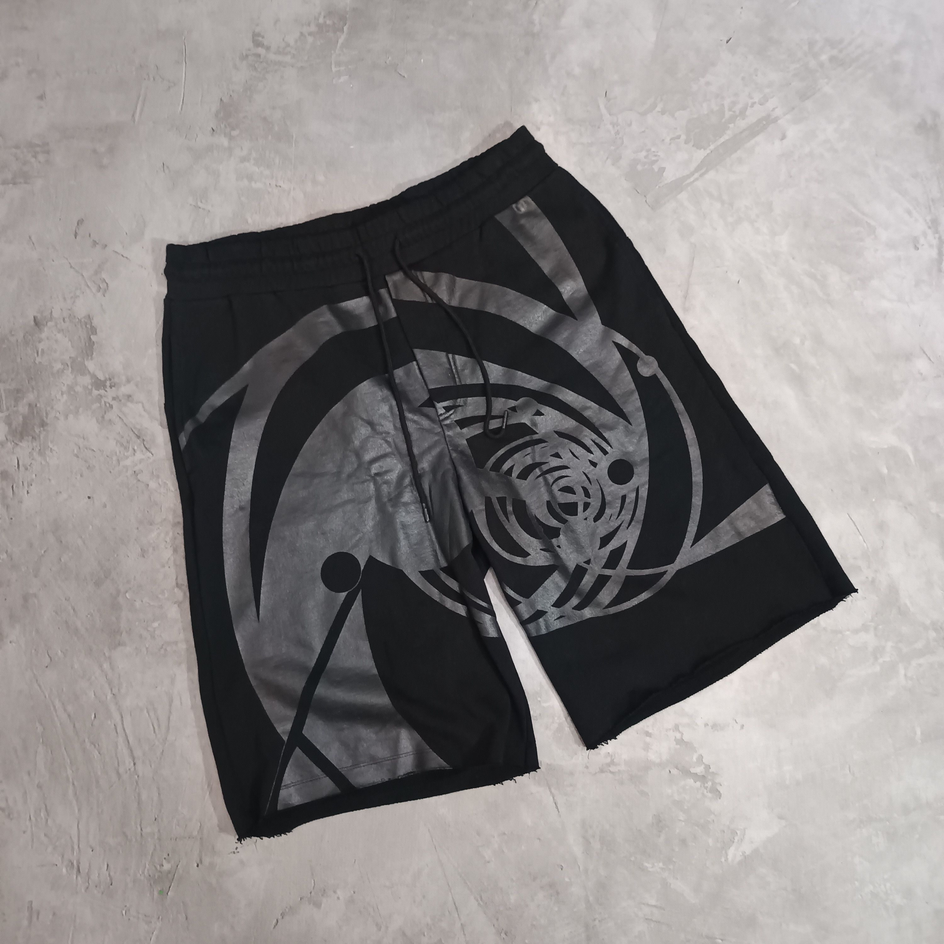 D by D D By D Kang Do Jun Orbital Pattern Sweat Shorts Size US 34 / EU 50 - 1 Thumbnail