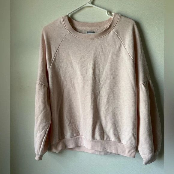 American Eagle Outfitters Aerie Light Pink Crewneck Size M / US 6-8 / IT 42-44 - 1 Thumbnail