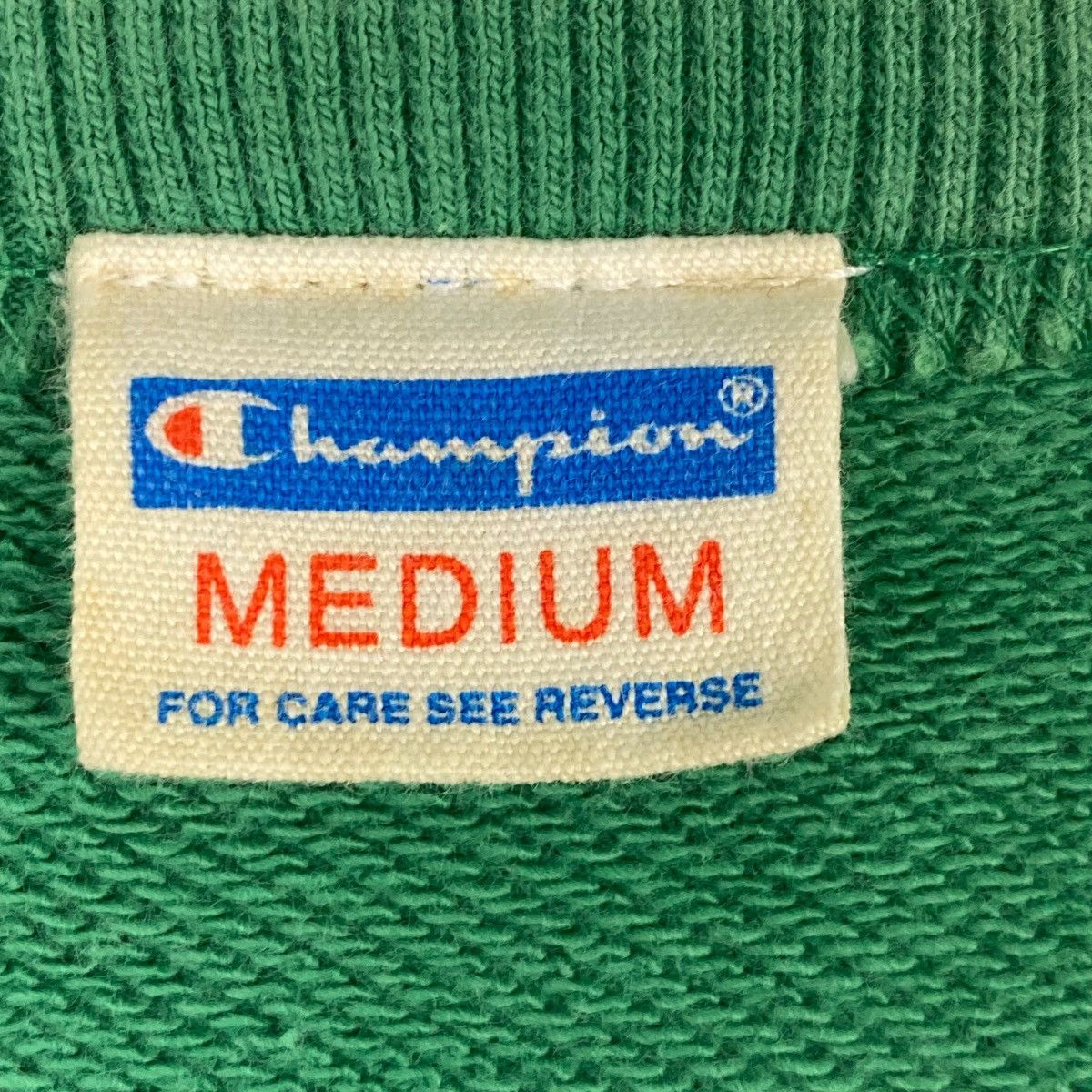 Champion Vintage Champion Big Printed Sweatshirt Crewneck Green SizeM Size US M / EU 48-50 / 2 - 7 Thumbnail