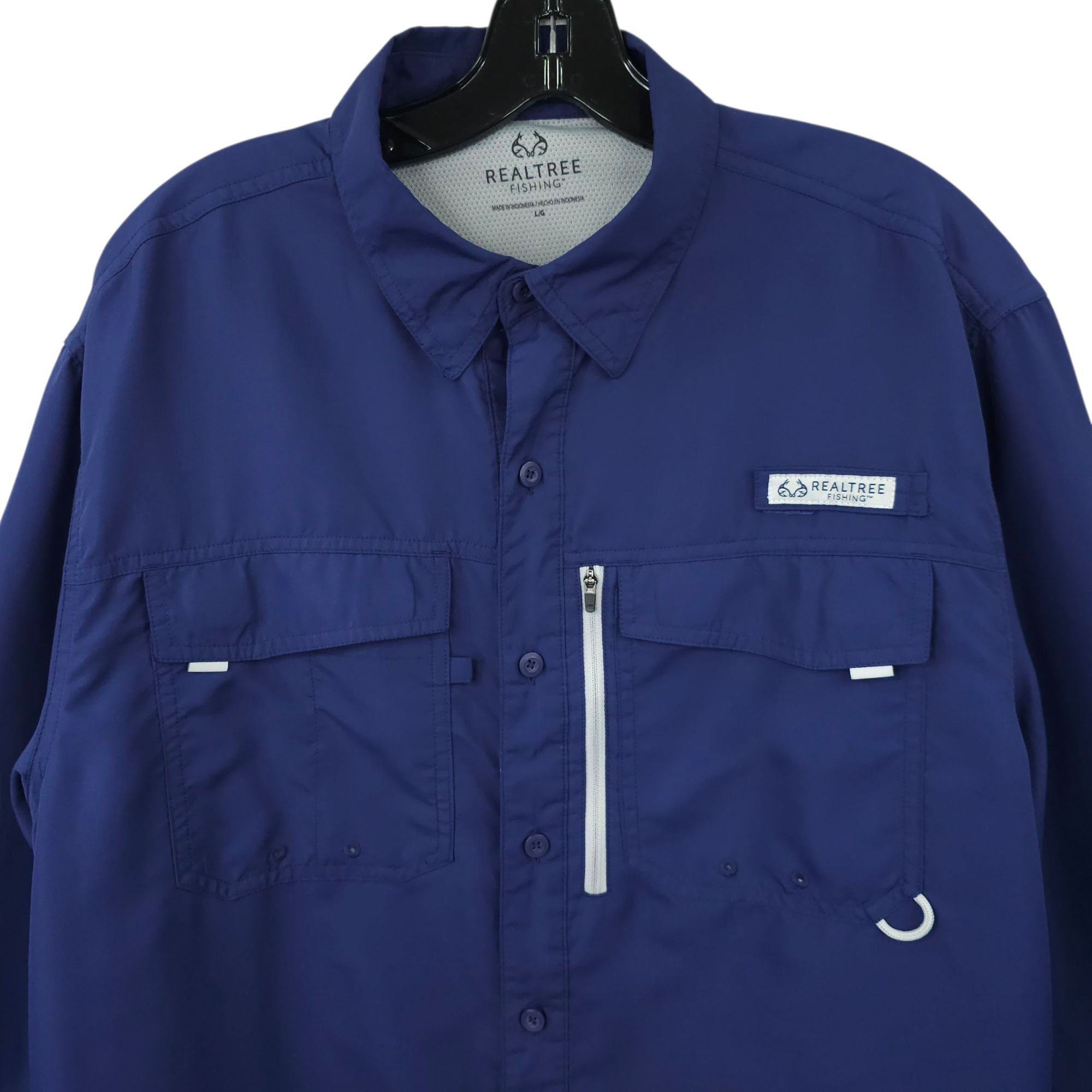 Realtree Realtree Fishing Shirt Men L Performance Vented Back Size US L / EU 52-54 / 3 - 11 Thumbnail