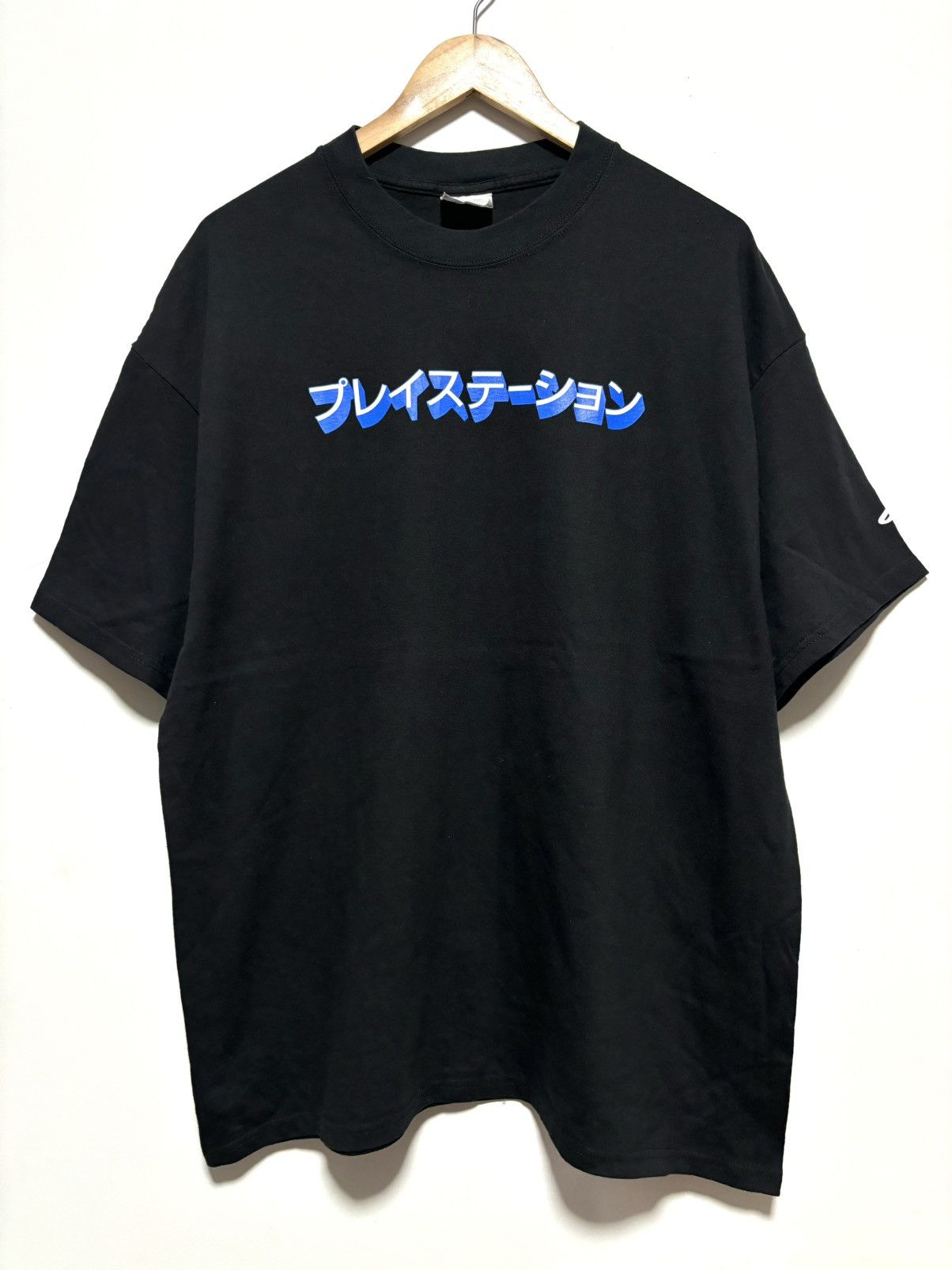 Playstation Rare PlayStation Japan Font Nintendo Game T Shirt Size US XL / EU 56 / 4 - 2 Thumbnail