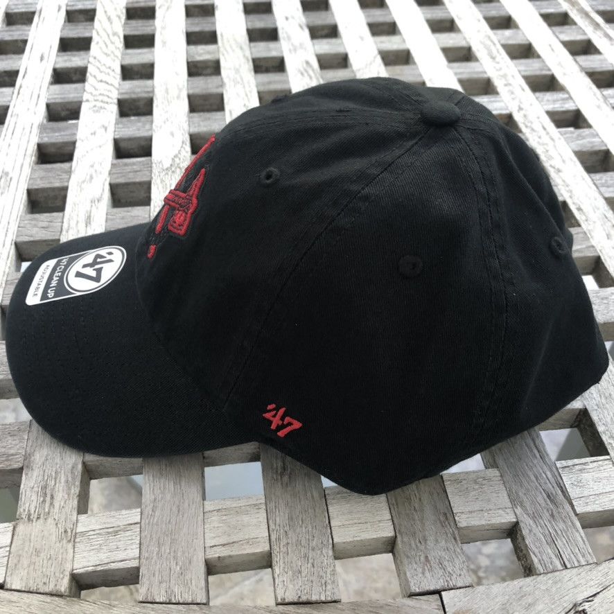 47 Brand Atlanta Braves Axe Tomahawk Logo Infrared Adjustable Hat Size ONE SIZE - 2 Thumbnail
