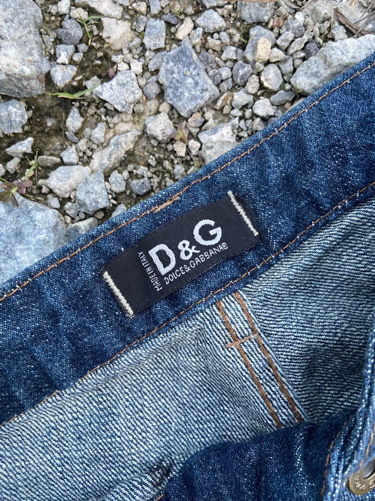 Dolce & Gabbana × Vintage Flare Dolce Gabbana Denim Size US 28 / EU 44 - 10 Thumbnail