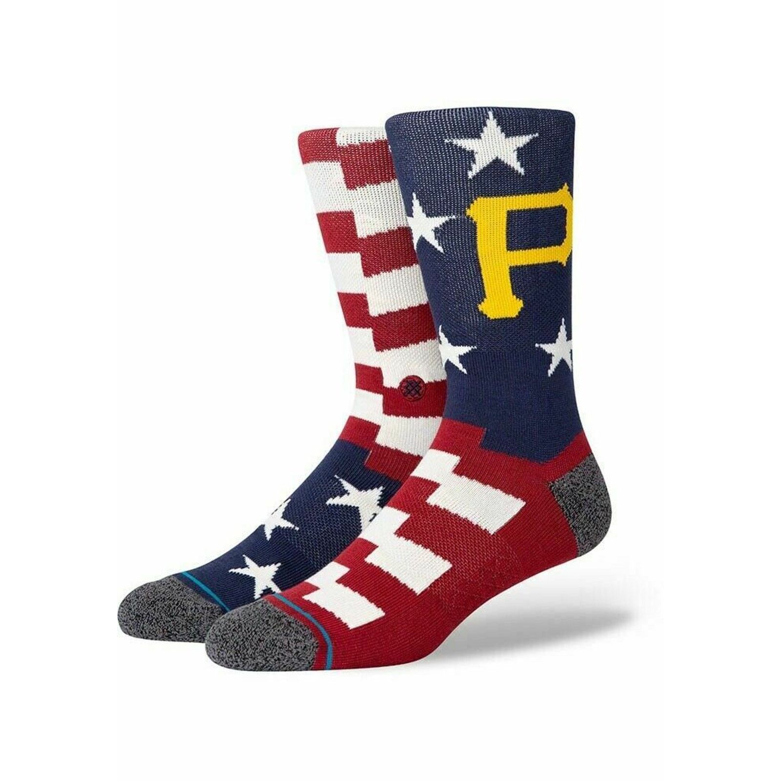 Stance Socks Stance MLB Pittsburgh Pirates Brigade Large 9-13 Crew Socks Size ONE SIZE - 1 Thumbnail