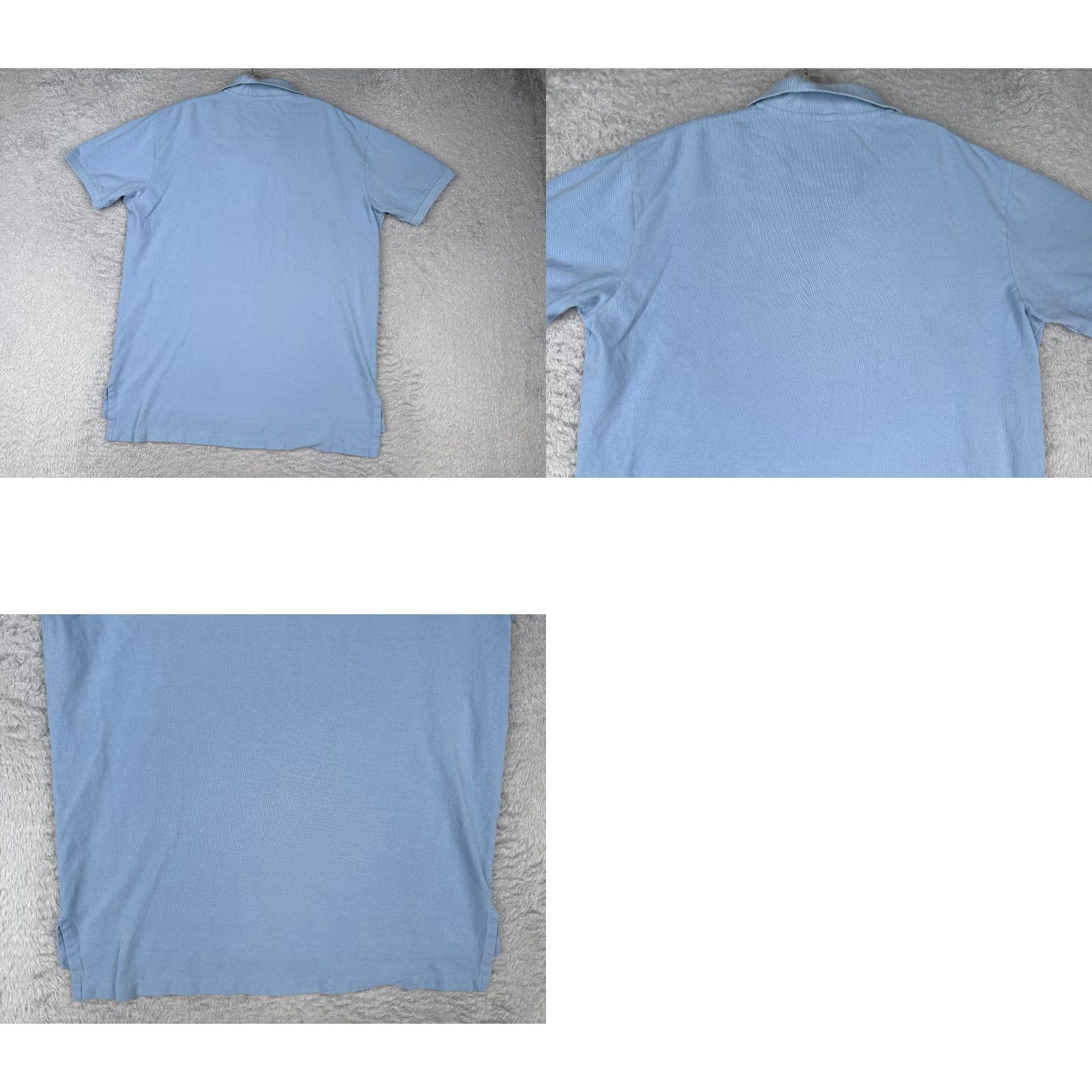 Ralph Lauren VINTAGE Ralph Lauren Polo Shirt Men L Blue 100% Cotton Short Sleeve Polo Shirt Mens Modern American Sports Shirt Size US L / EU 52-54 / 3 - 9 Thumbnail