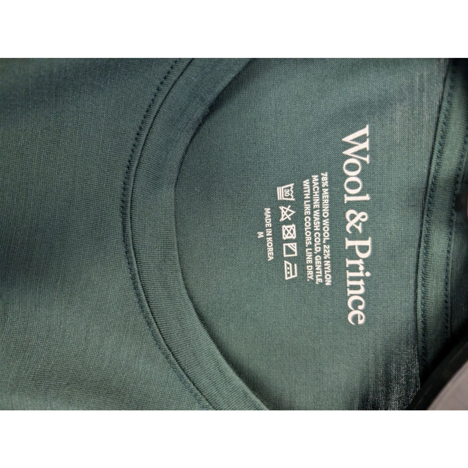 Wool&Prince o1rshd1 CC20 Signature Crew Neck Tee in Green Size US M / EU 48-50 / 2 - 16 Thumbnail